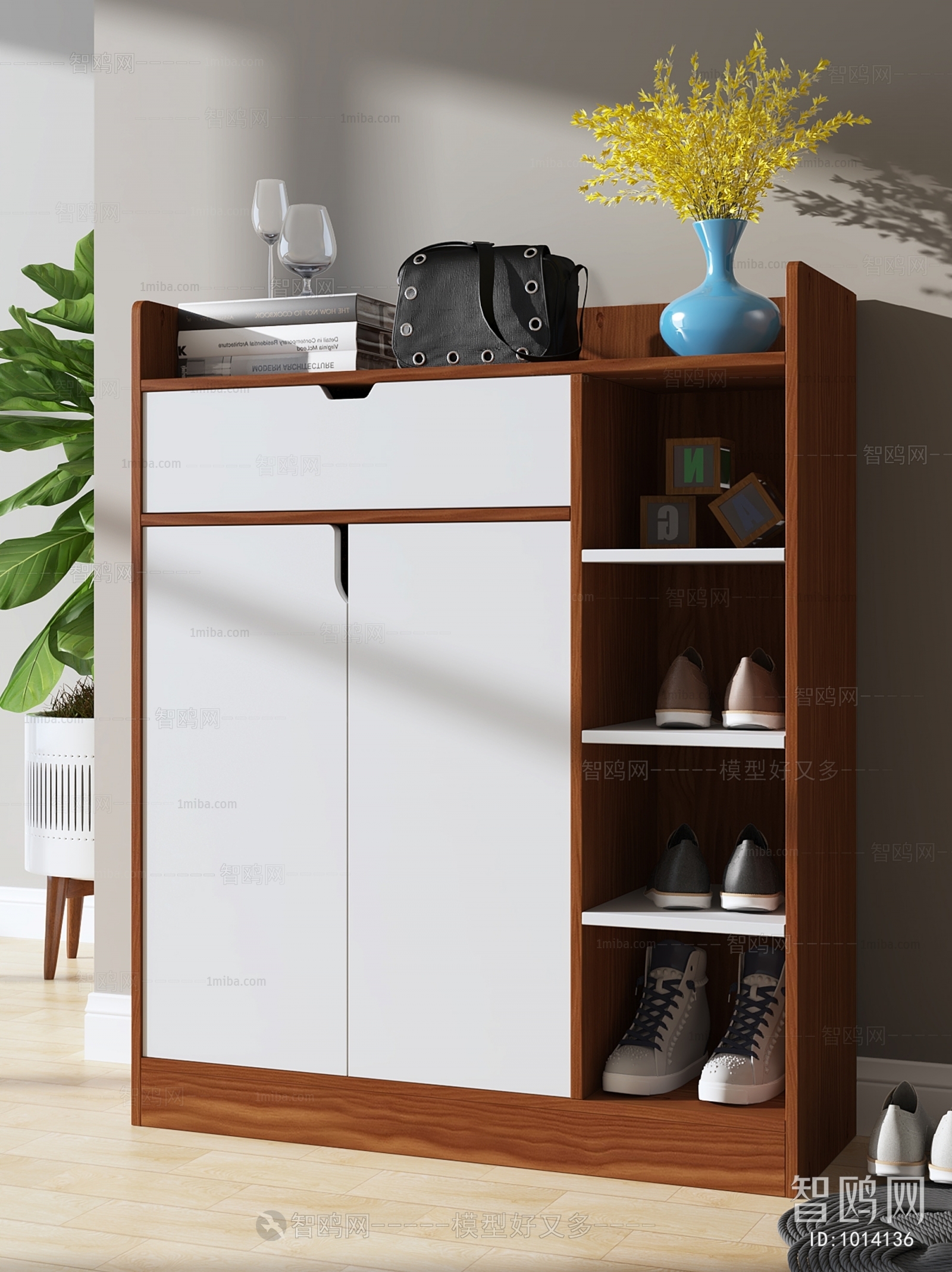 Modern Shoe Cabinet