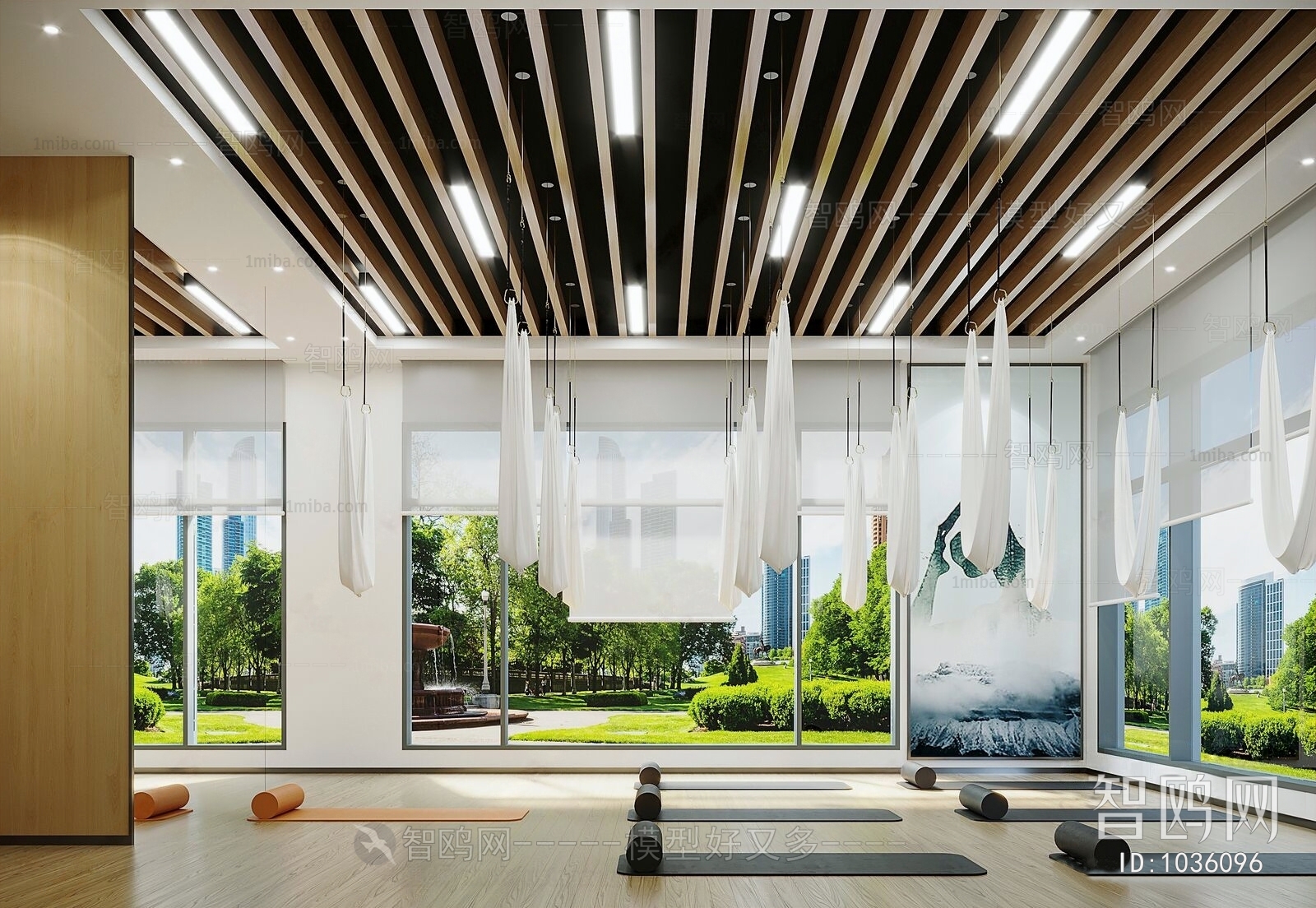 Modern Yoga Room