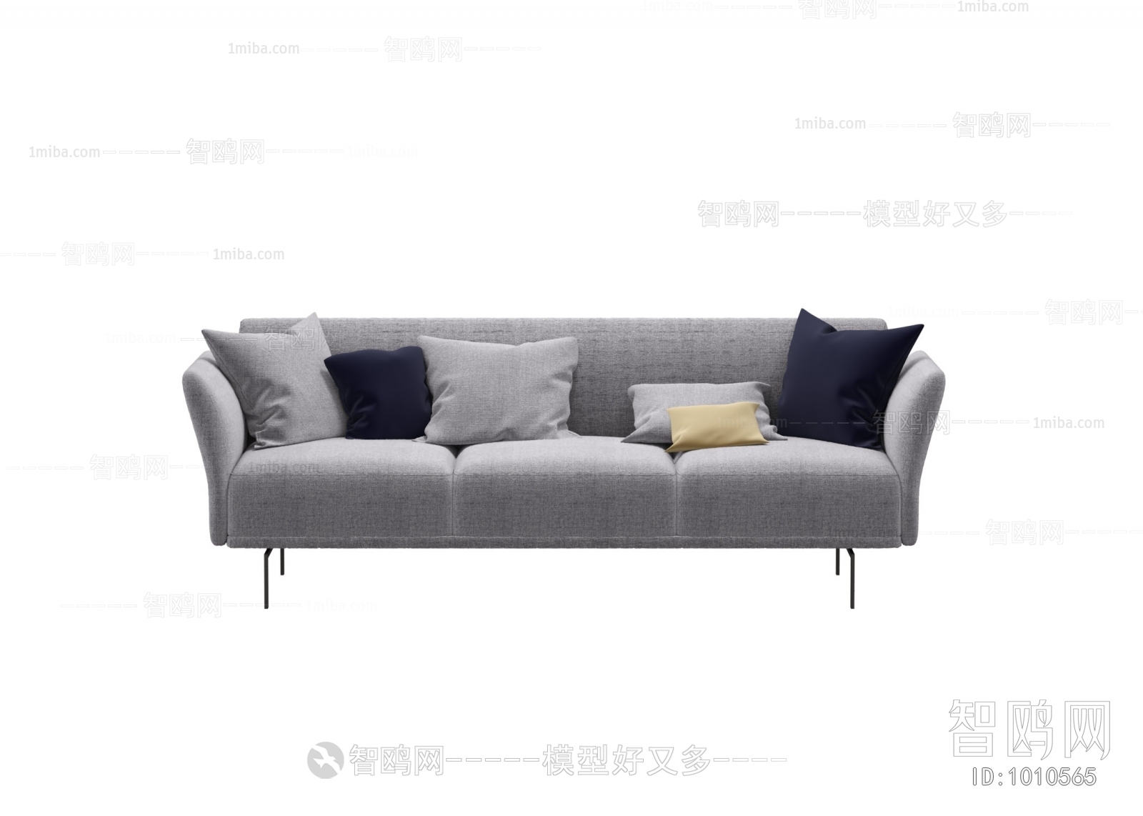 Modern Three-seat Sofa