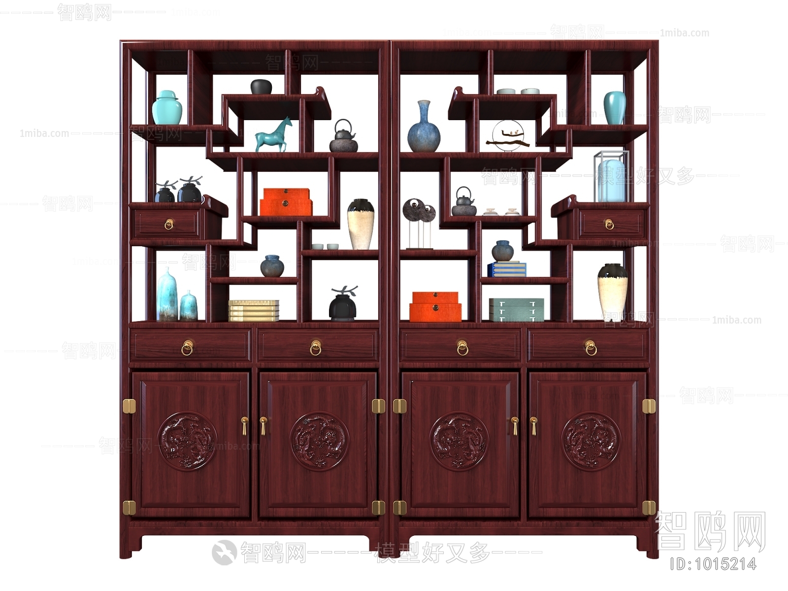 Chinese Style Antique Rack