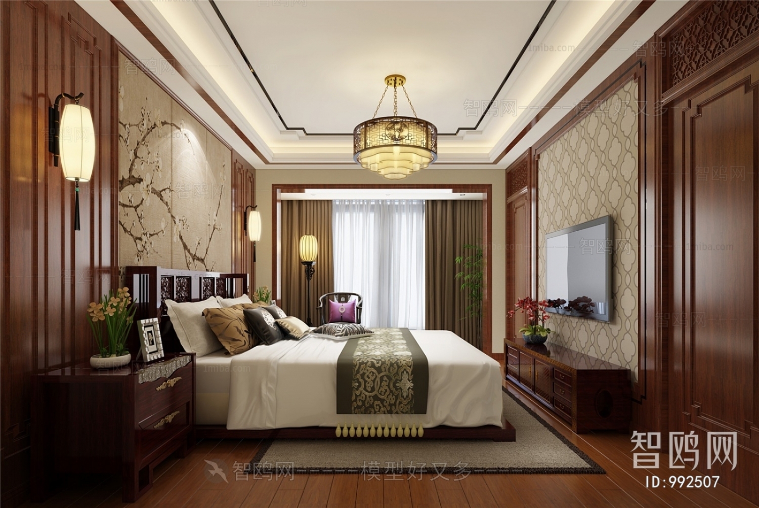 Chinese Style Bedroom