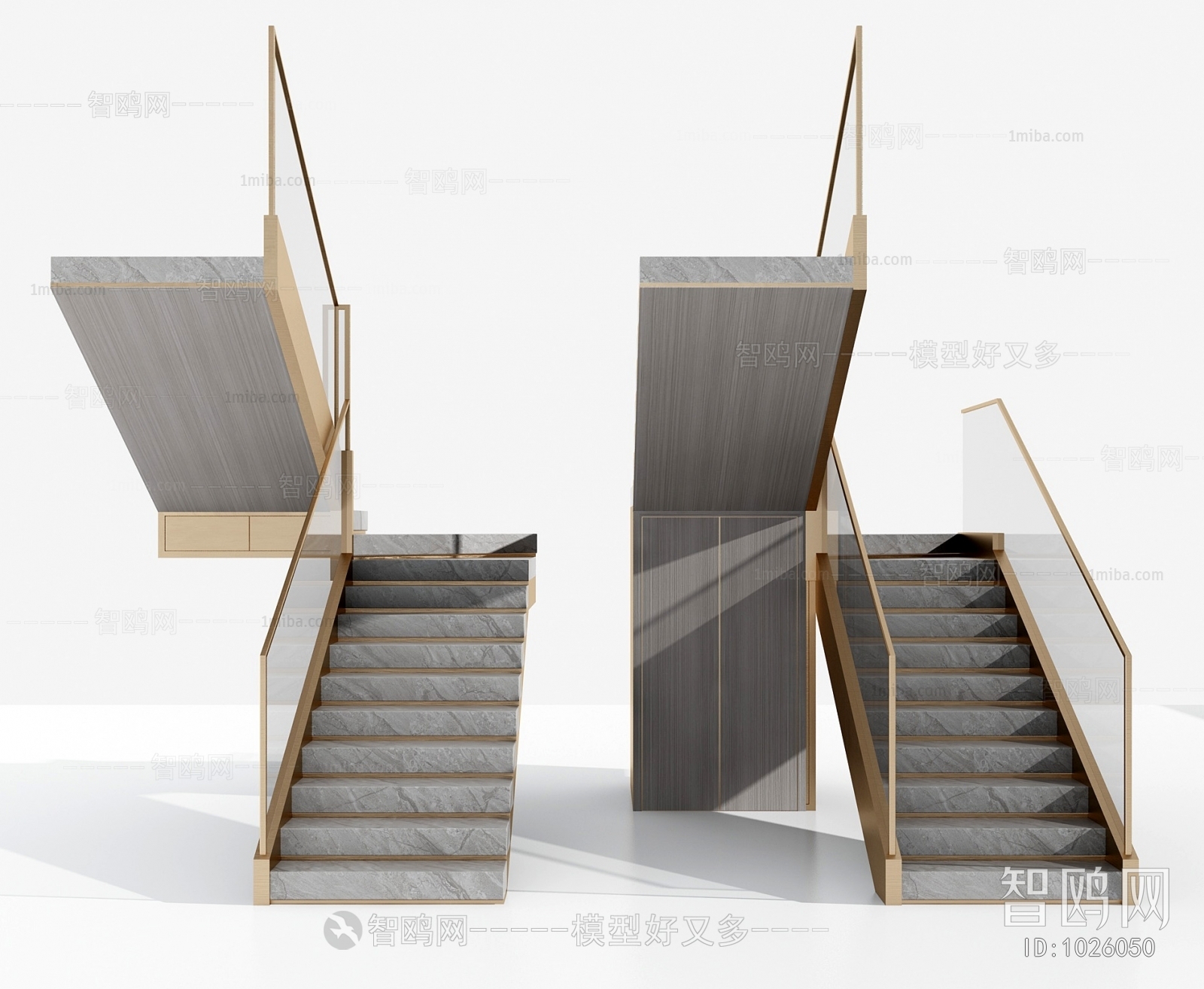 Modern Stair Balustrade/elevator