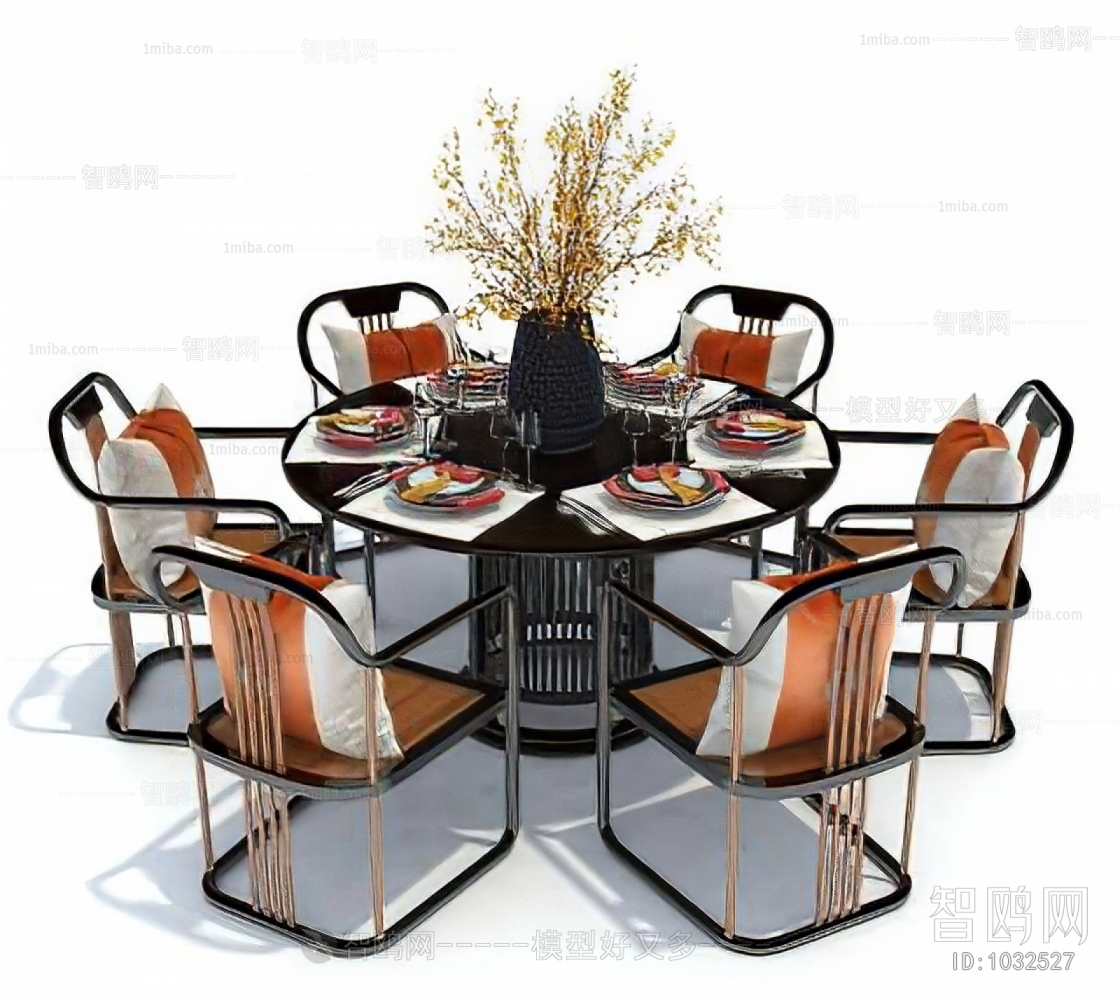 New Chinese Style Dining Table And Chairs