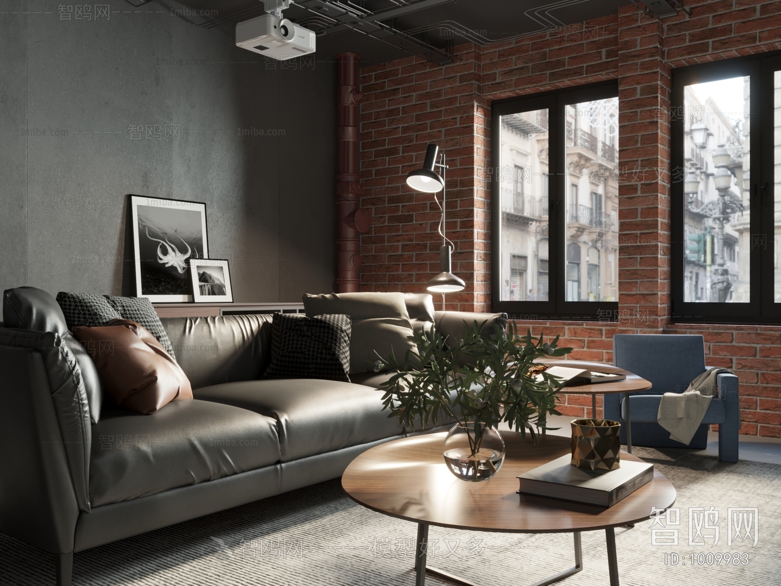 Industrial Style A Living Room