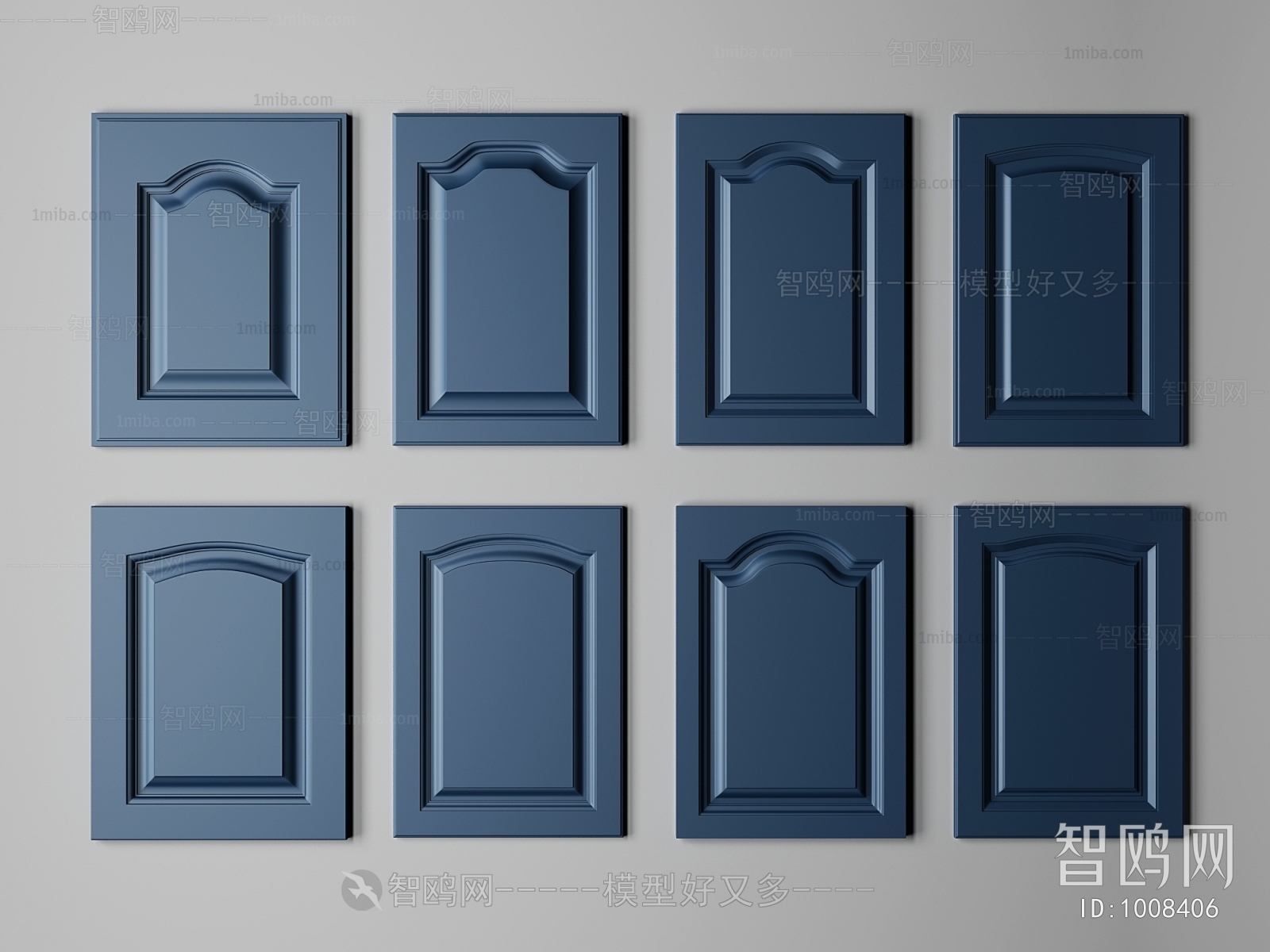 Simple European Style Door Panel