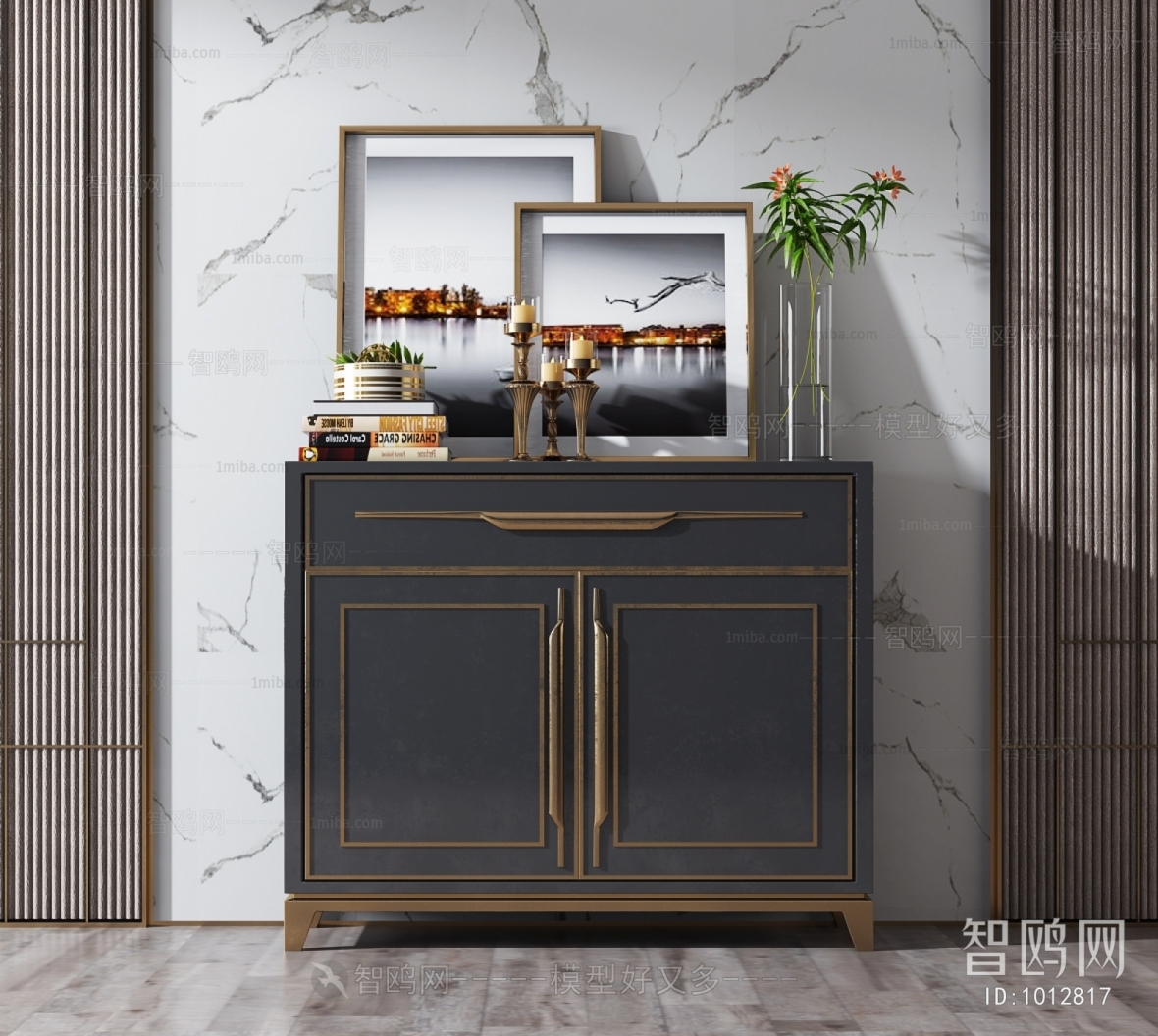 Modern Side Cabinet/Entrance Cabinet