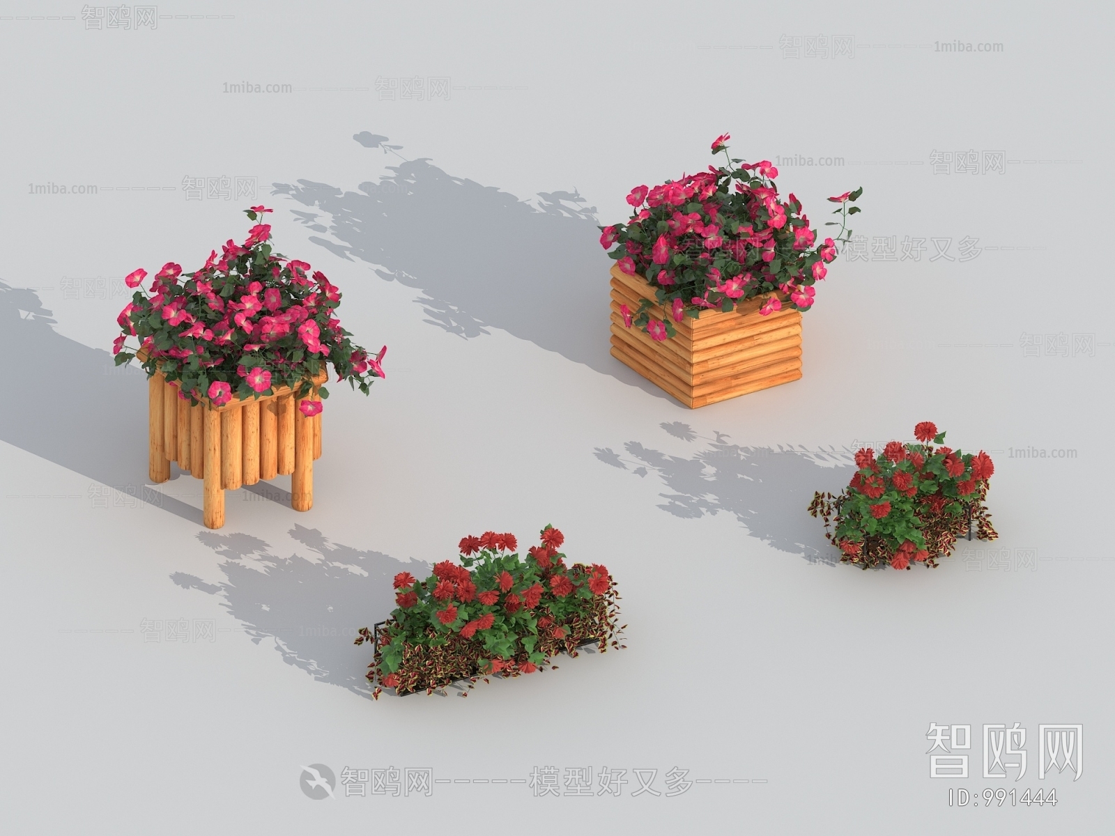 Modern Flower Shelf