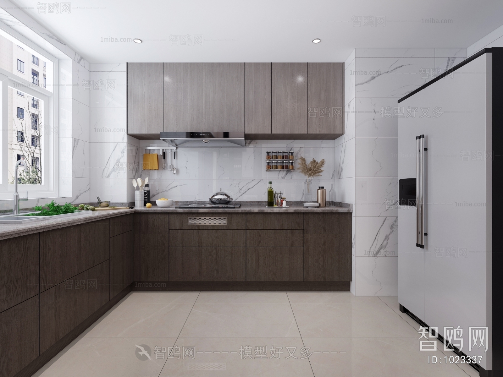 Modern The Kitchen