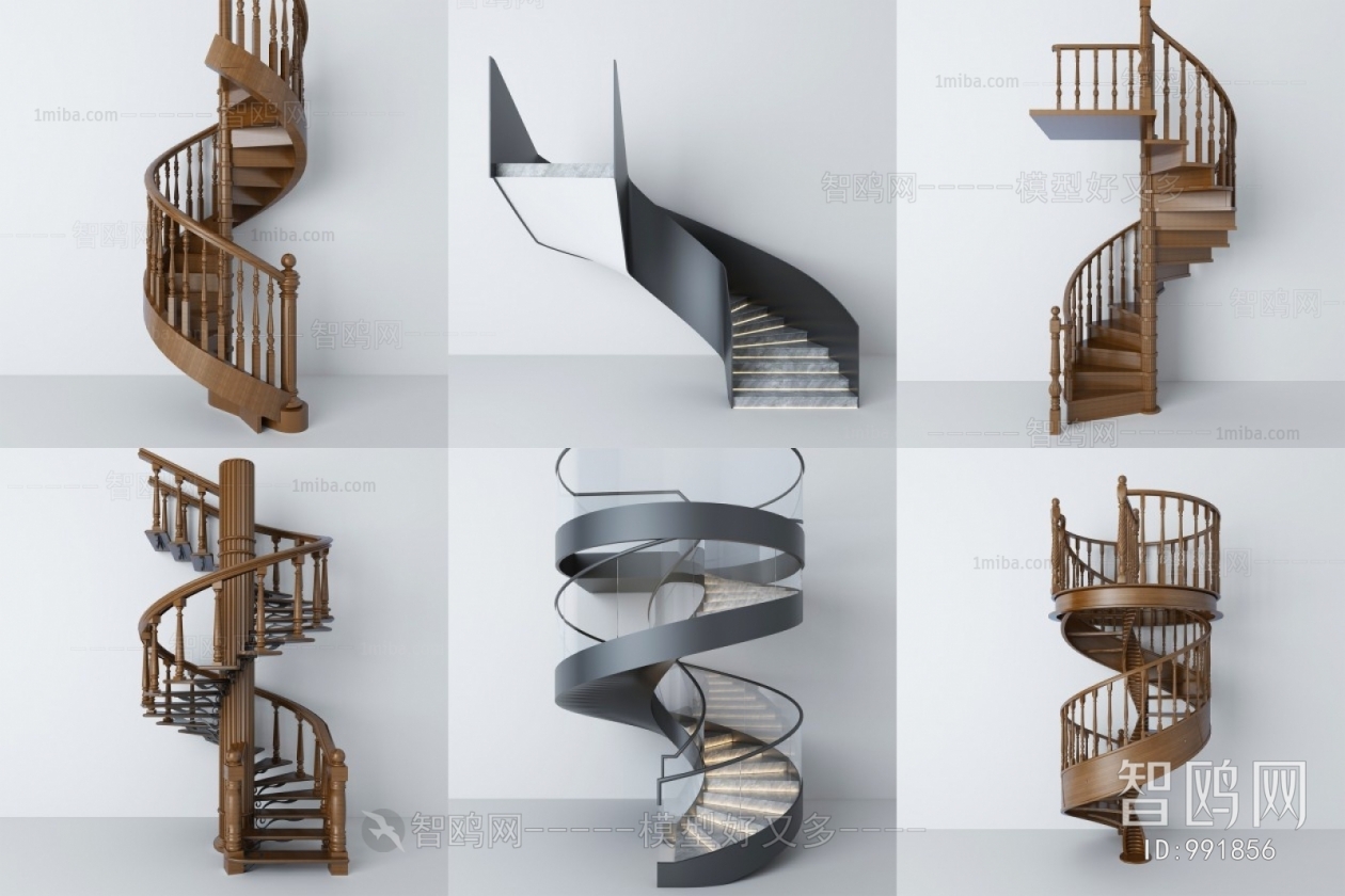 Modern Rotating Staircase