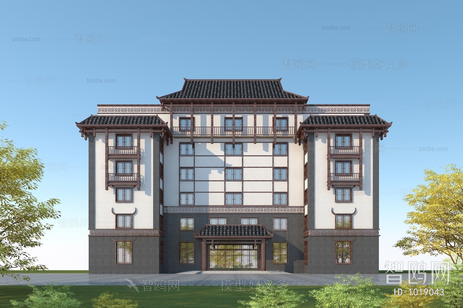 Chinese Style Building Appearance