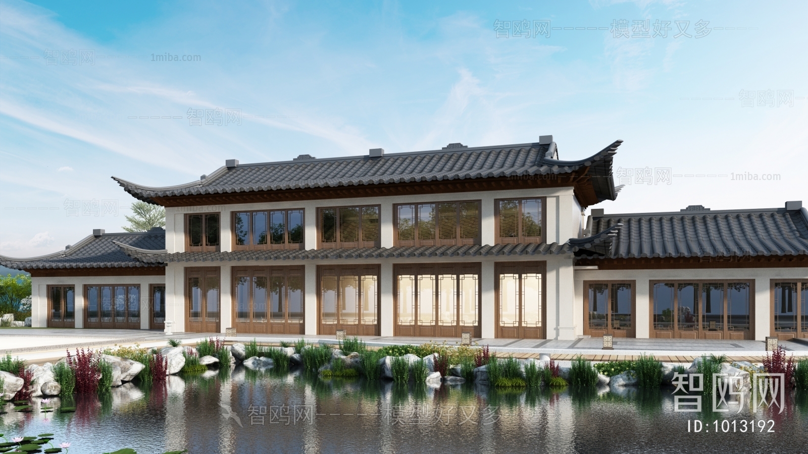 Chinese Style Ancient Architectural Buildings