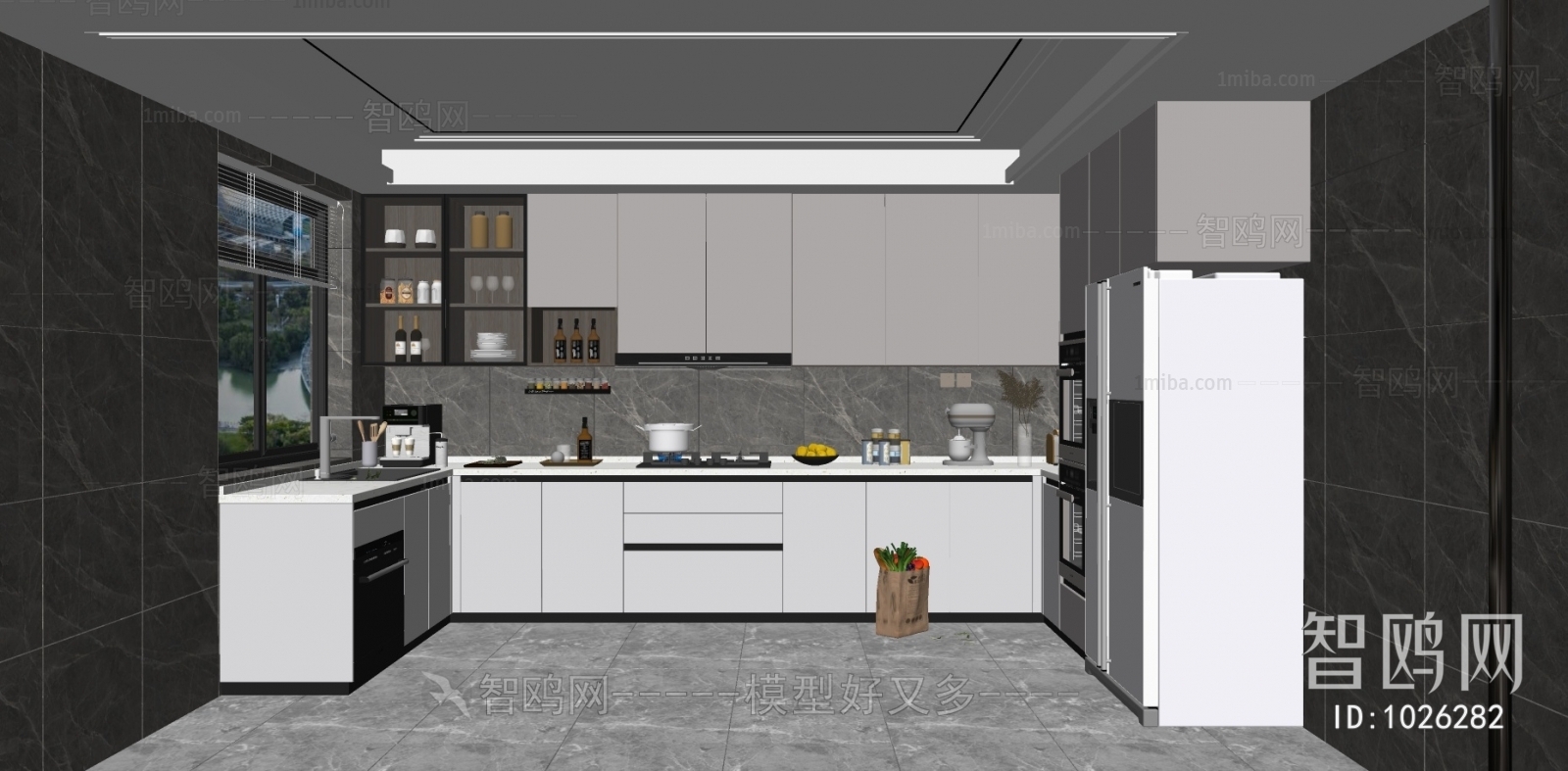 Modern The Kitchen