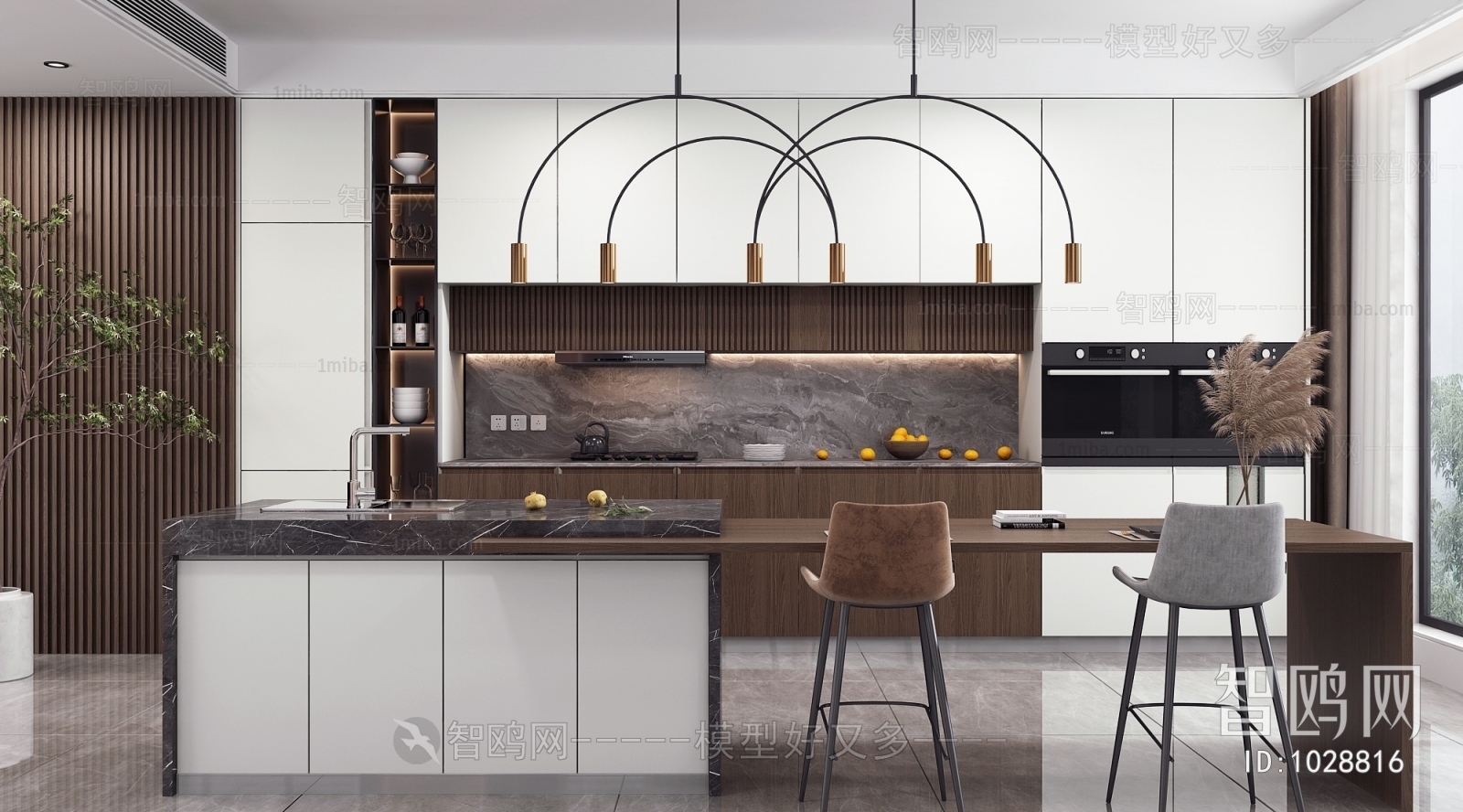 Modern Open Kitchen