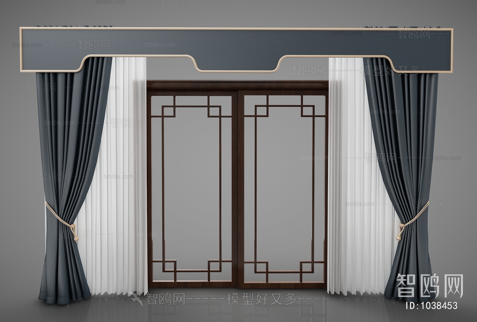 New Chinese Style The Curtain