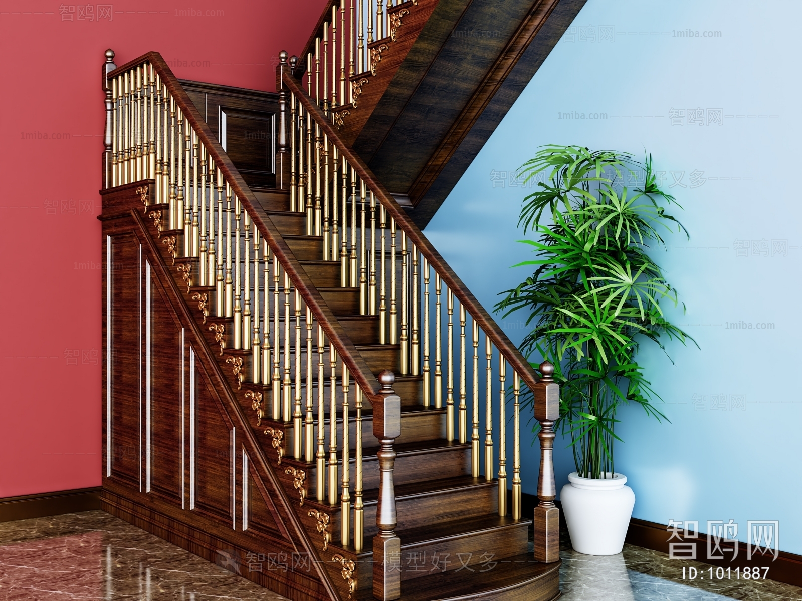 European Style Stair Balustrade/elevator