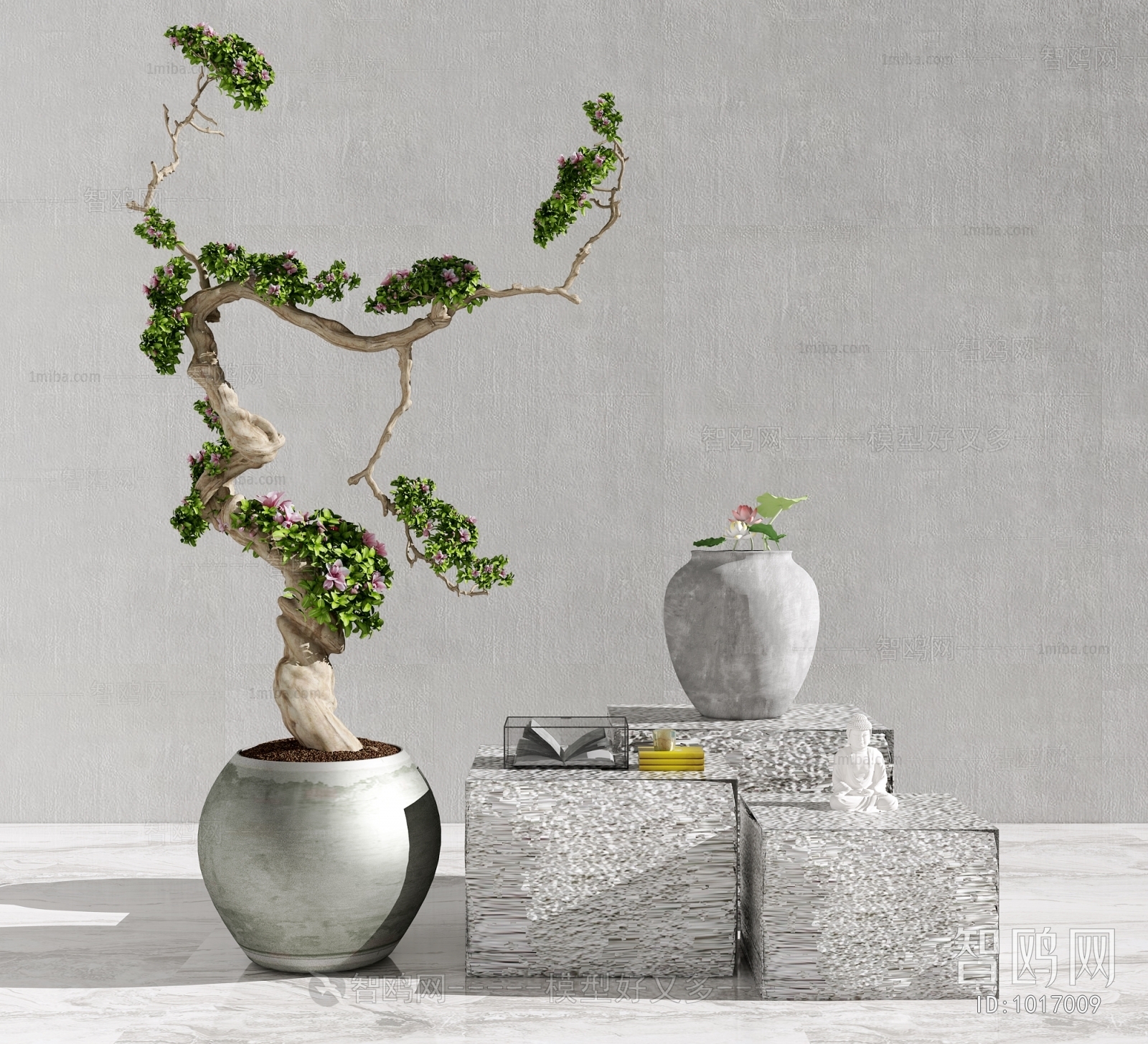 New Chinese Style Bonsai