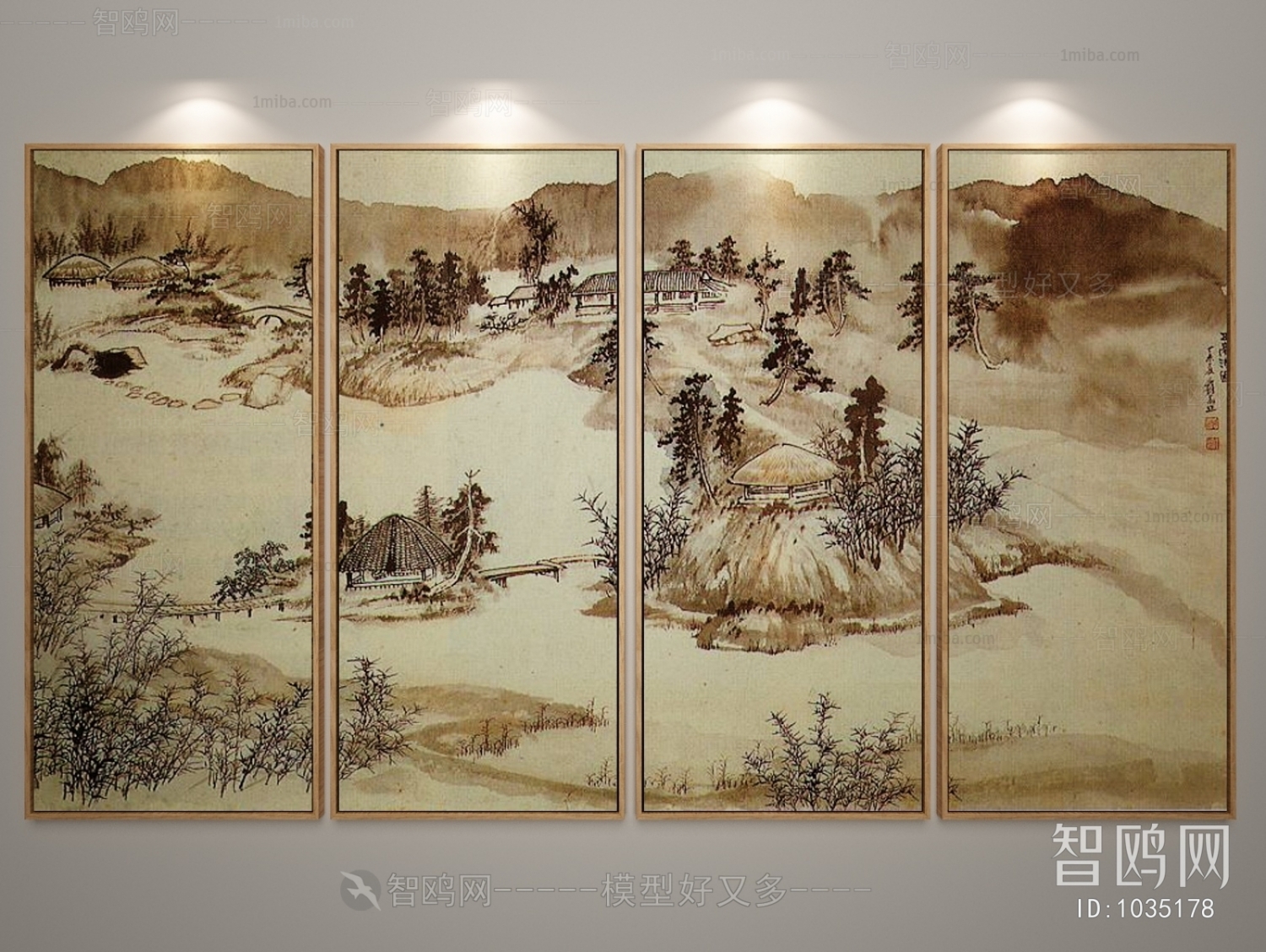 New Chinese Style Painting