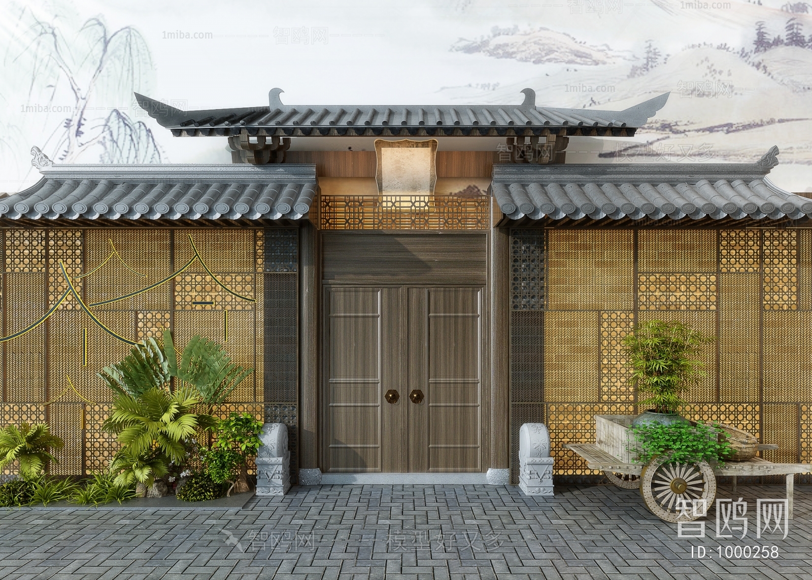 Chinese Style Facade Element