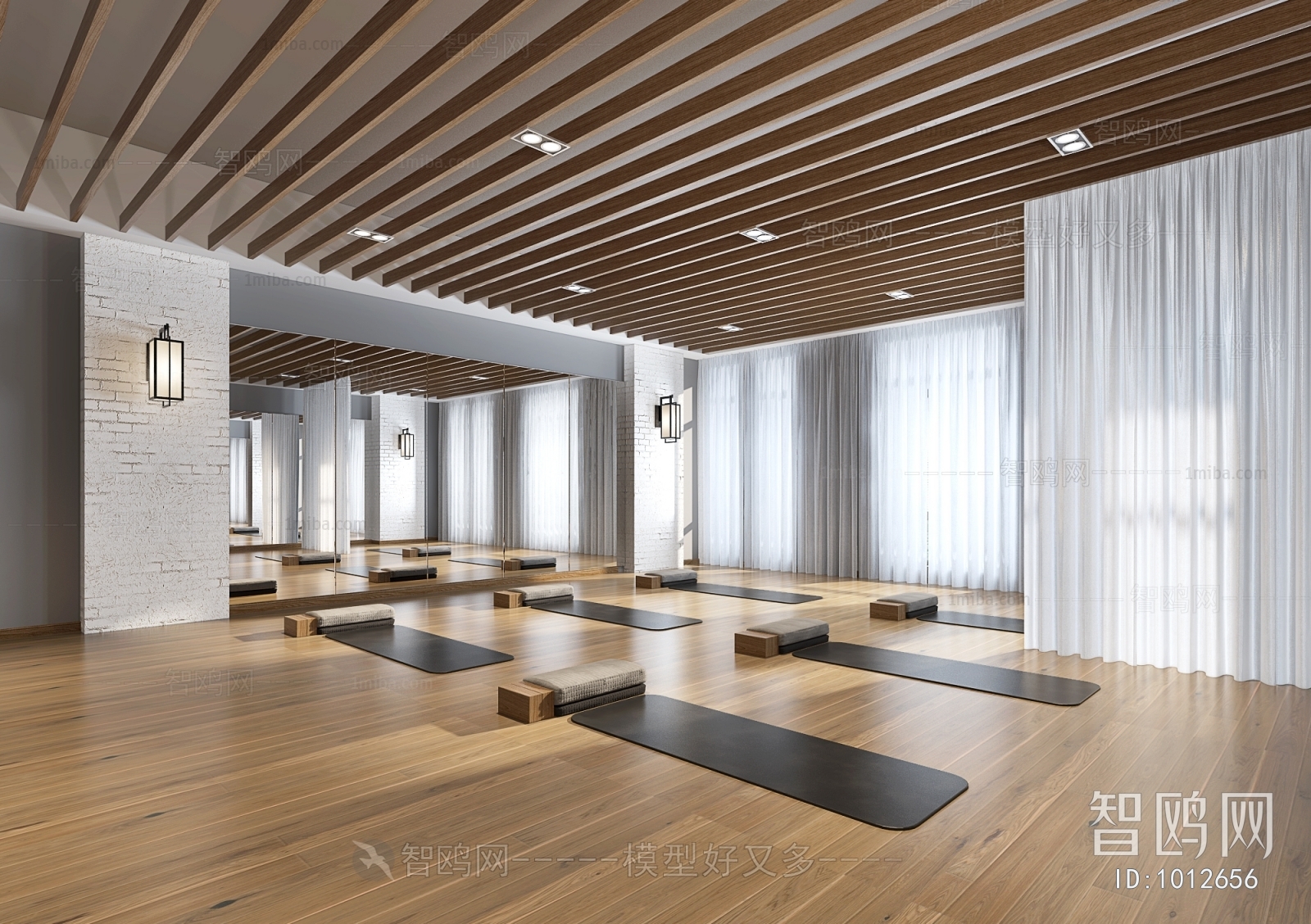 日式瑜珈室