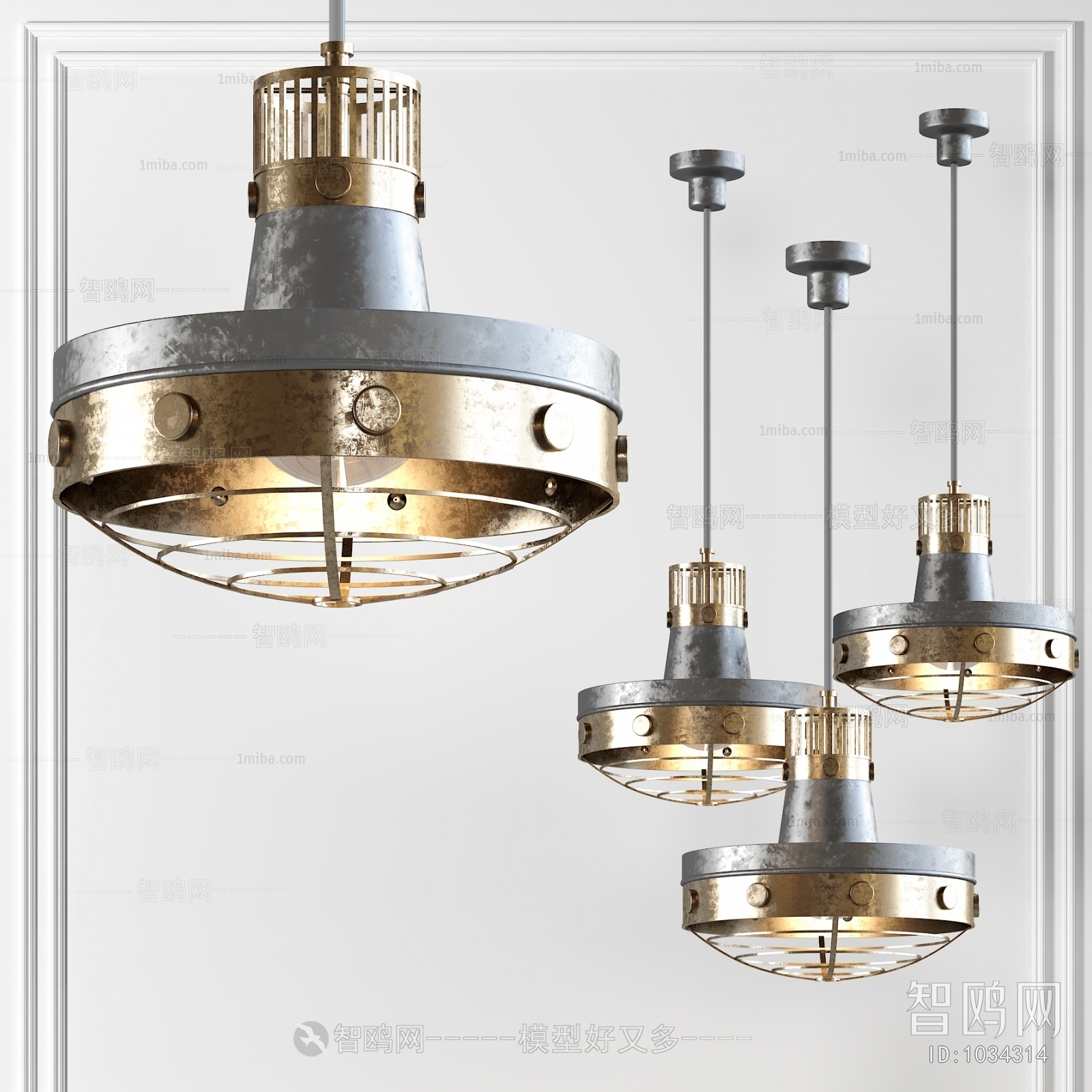 Industrial Style Droplight