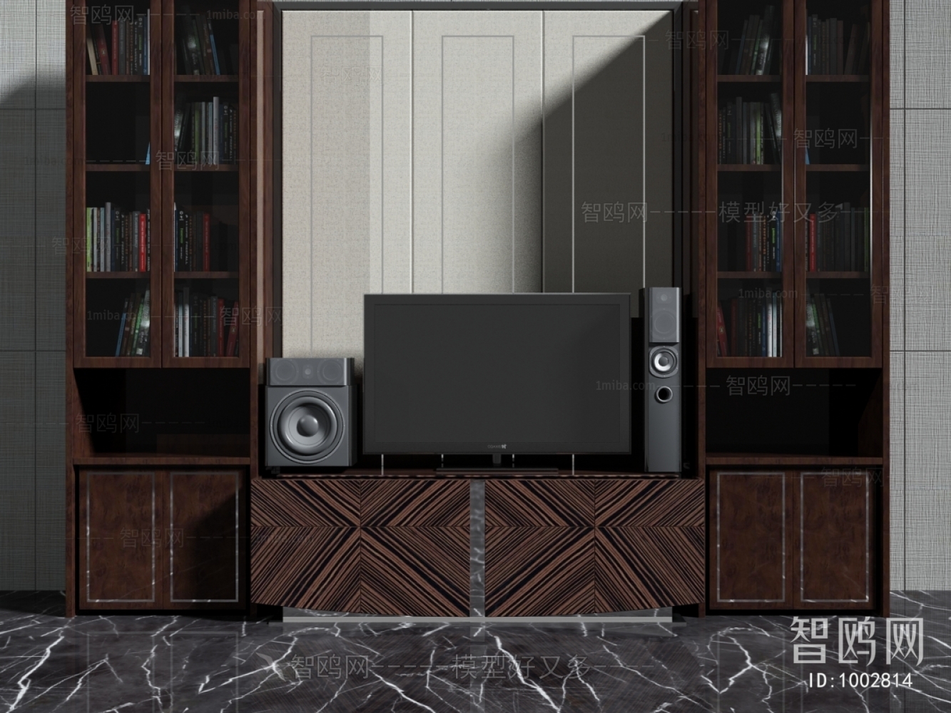 New Chinese Style TV Cabinet