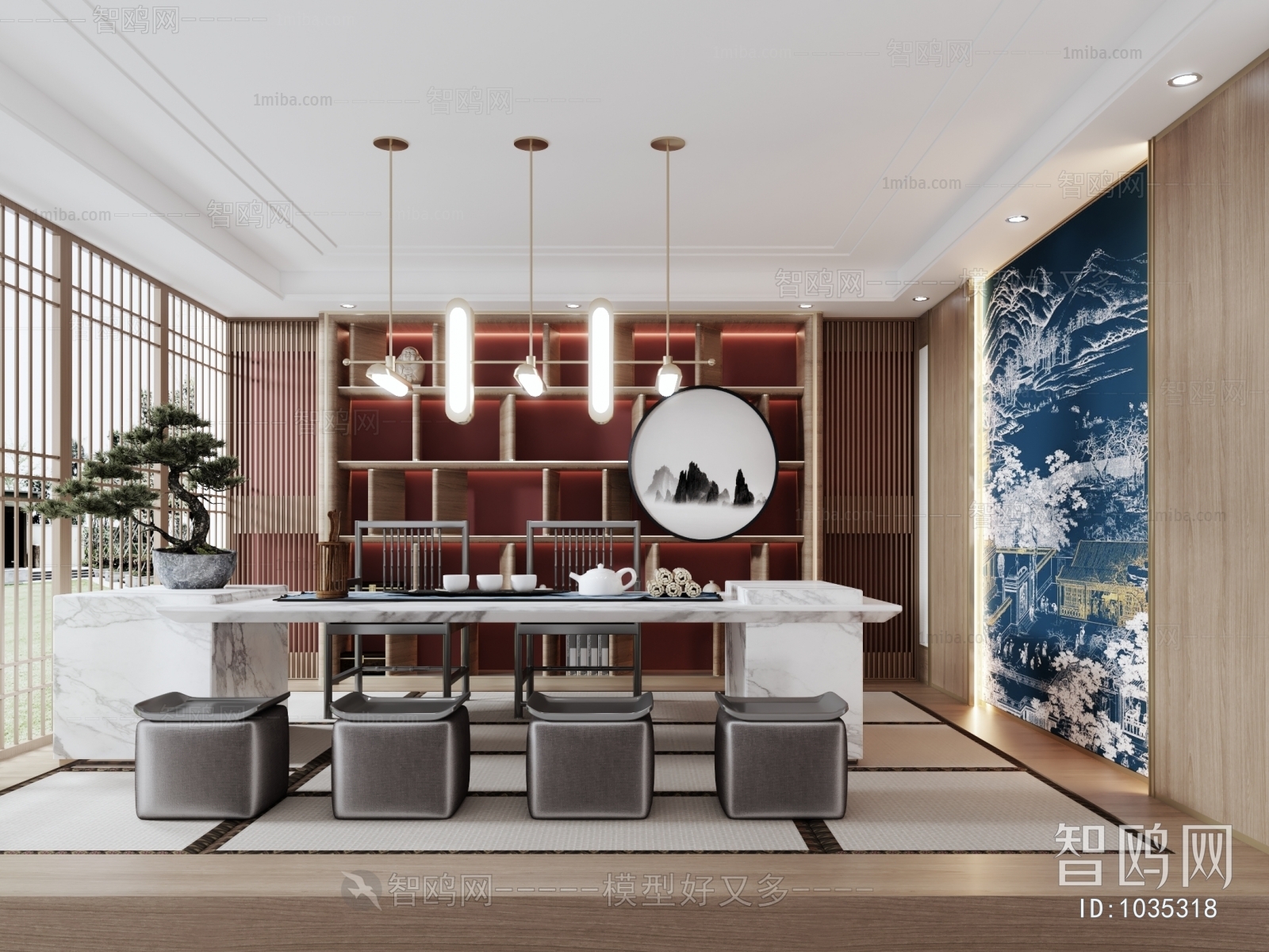 New Chinese Style Tea House