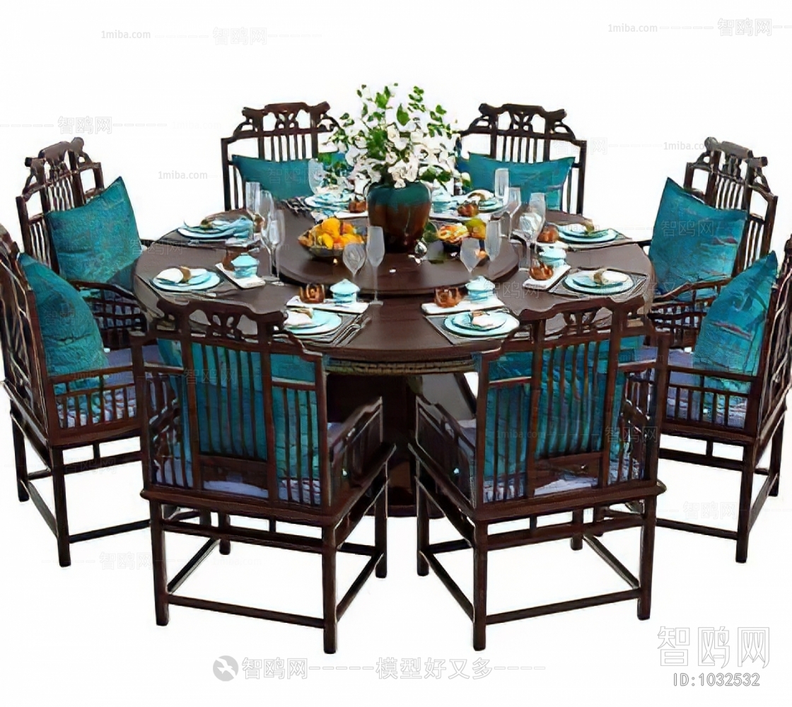 New Chinese Style Dining Table And Chairs