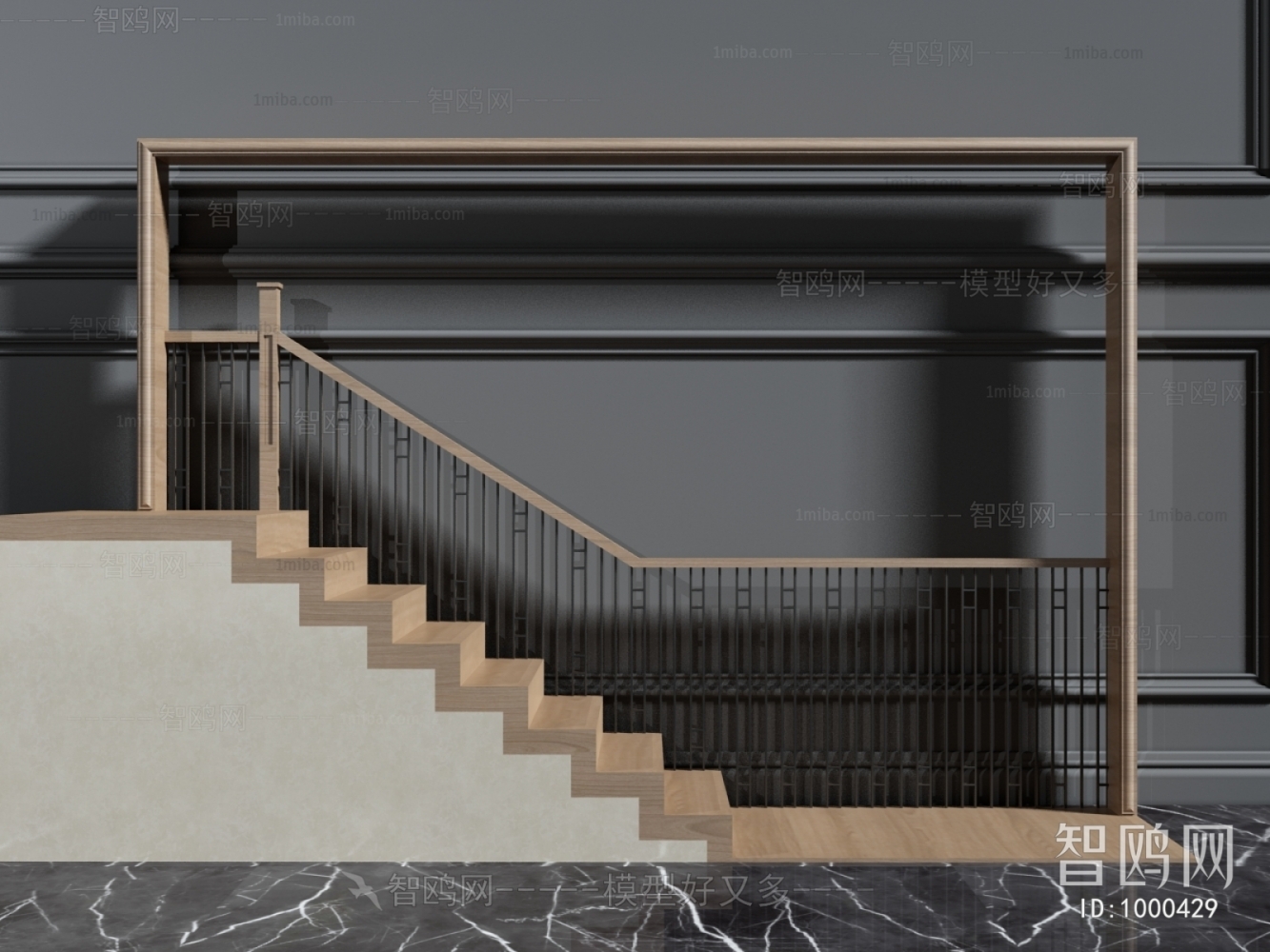 Modern Stair Balustrade/elevator