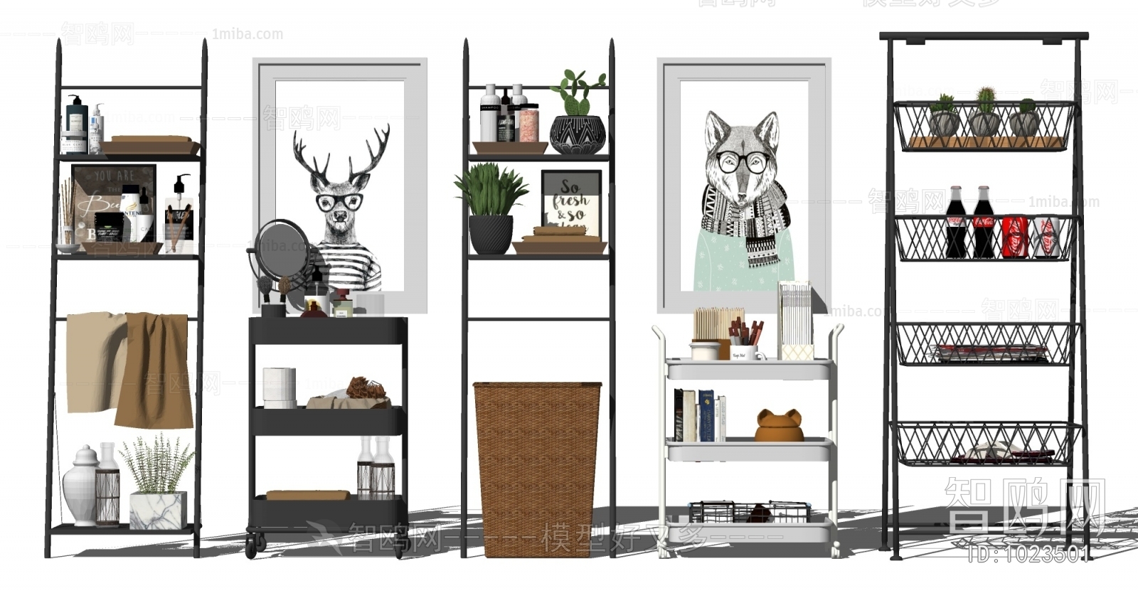 Nordic Style Shelving