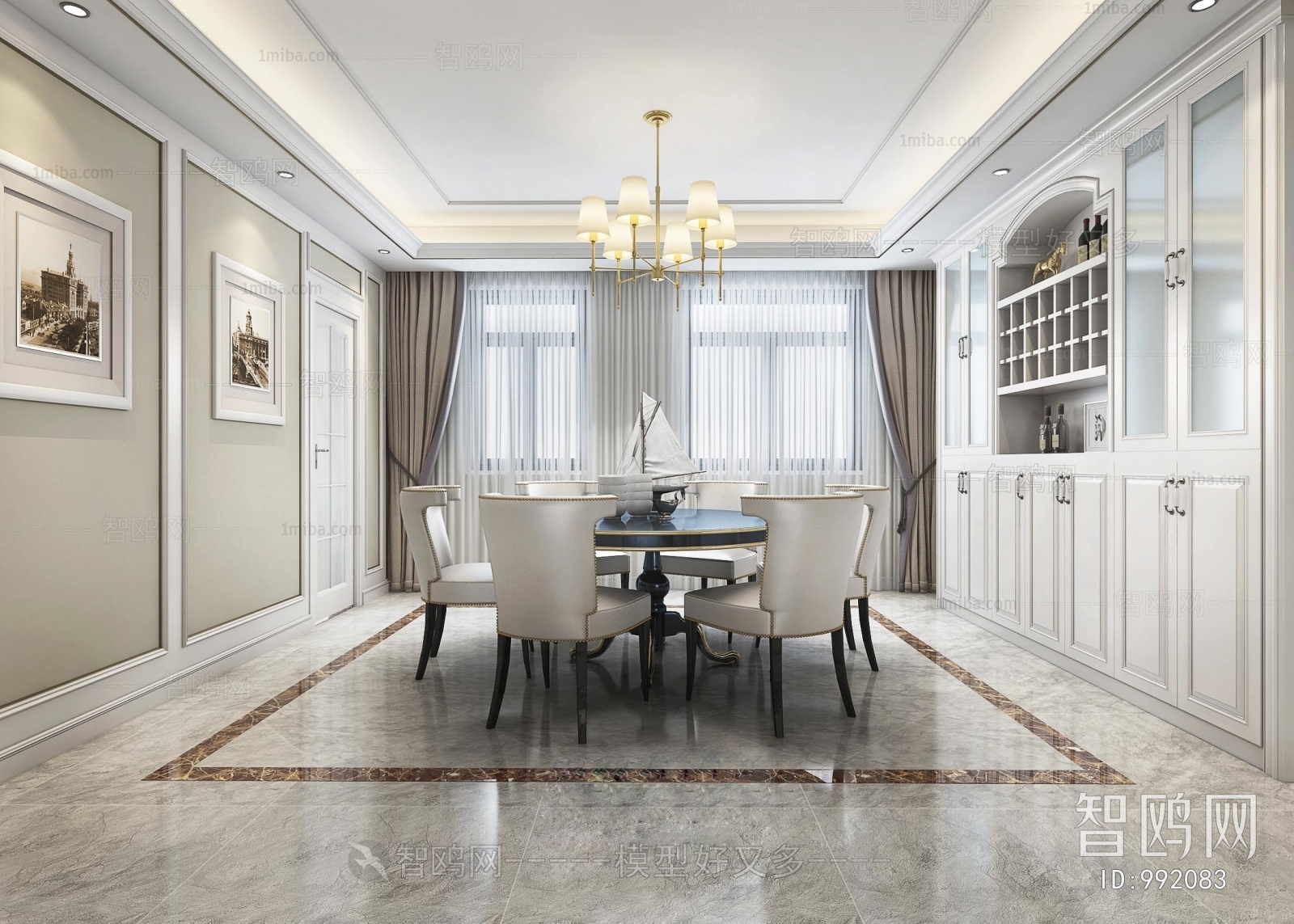 European Style Dining Room