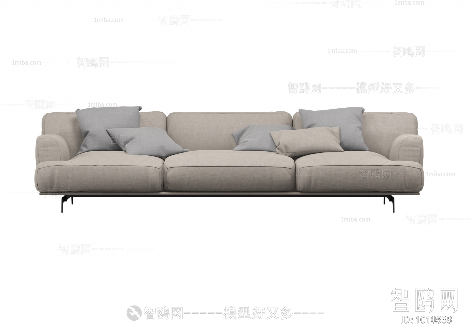 Modern Three-seat Sofa