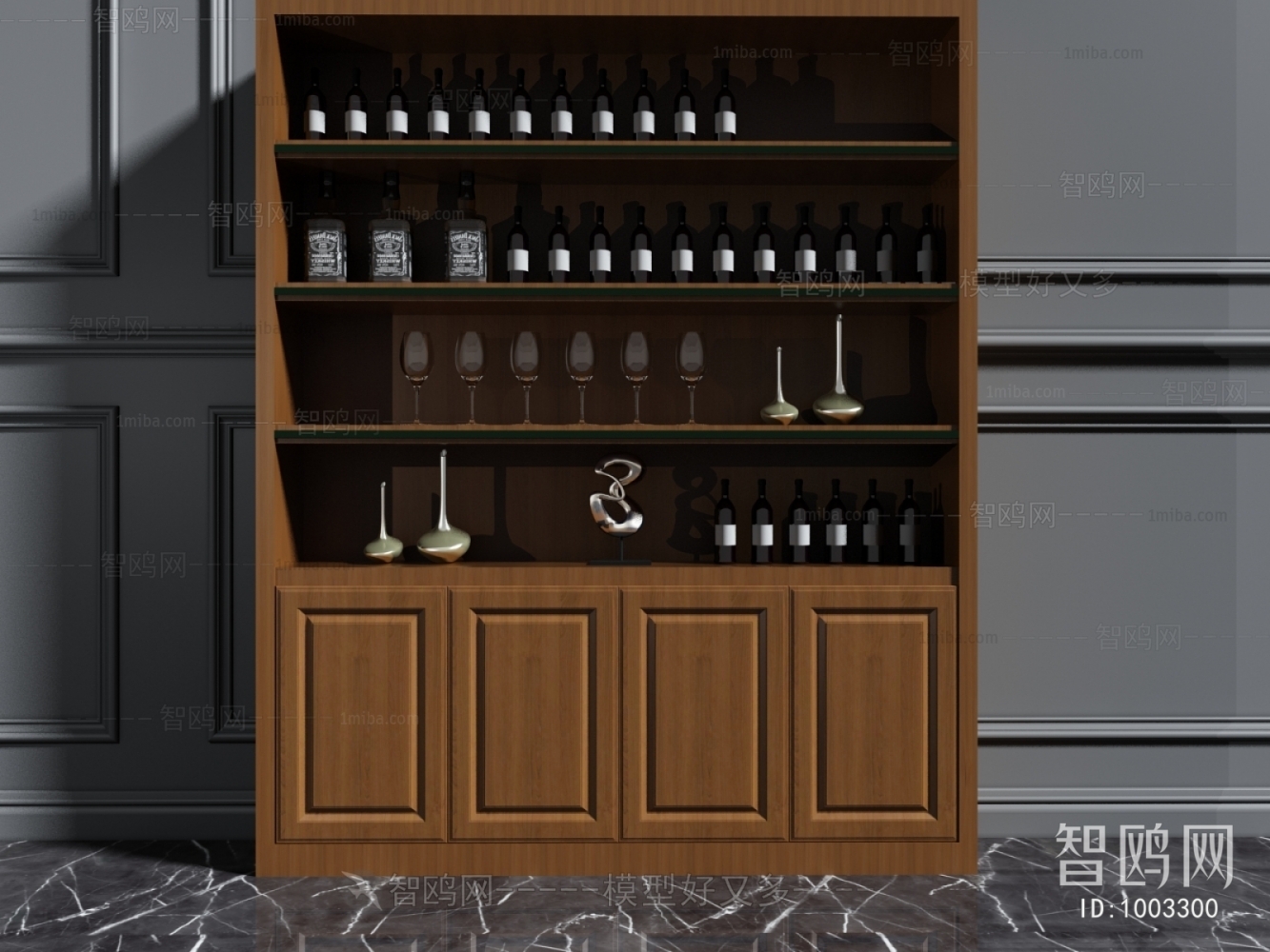 Modern Wine Cabinet