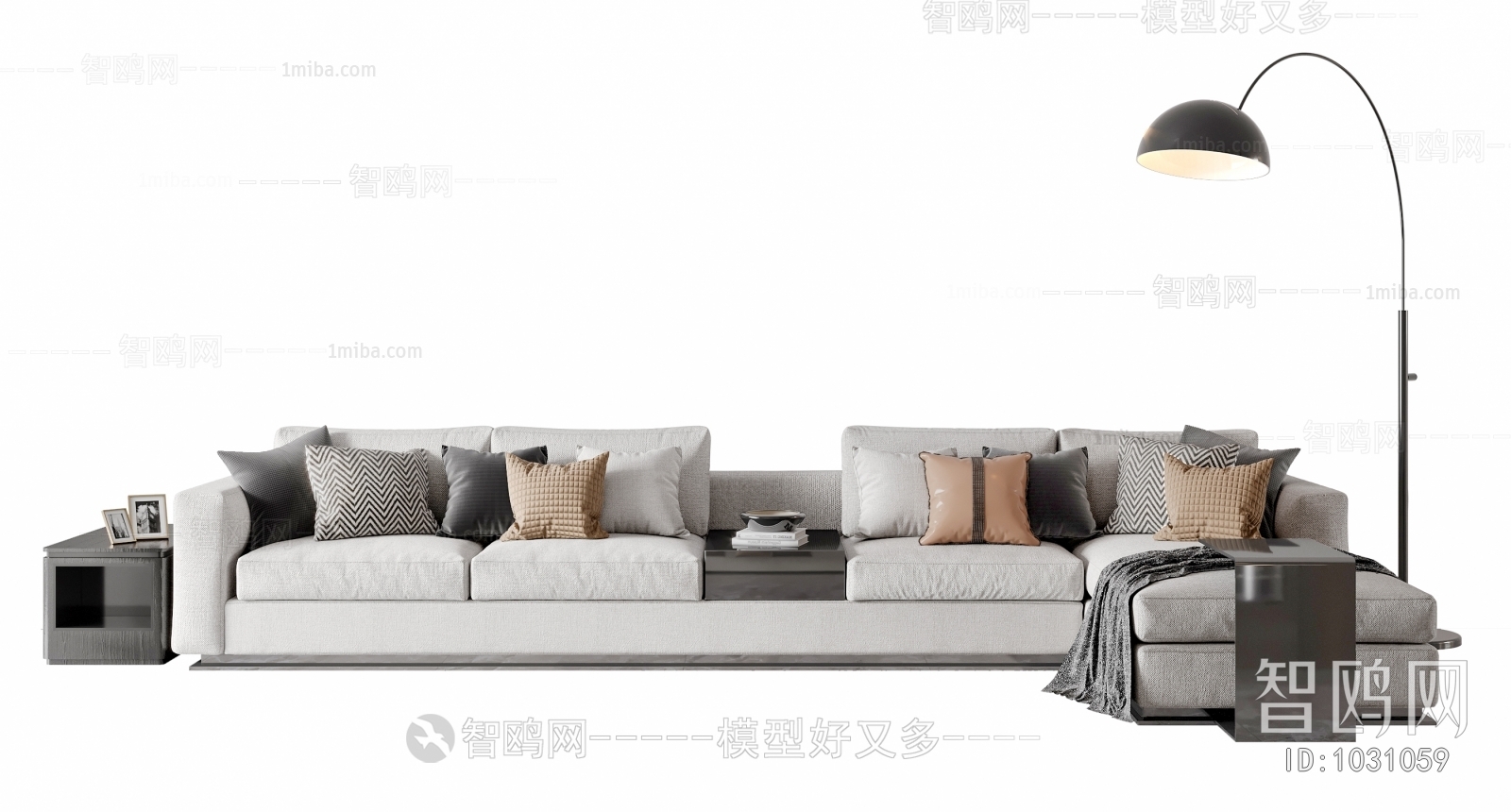 Modern Multi Person Sofa