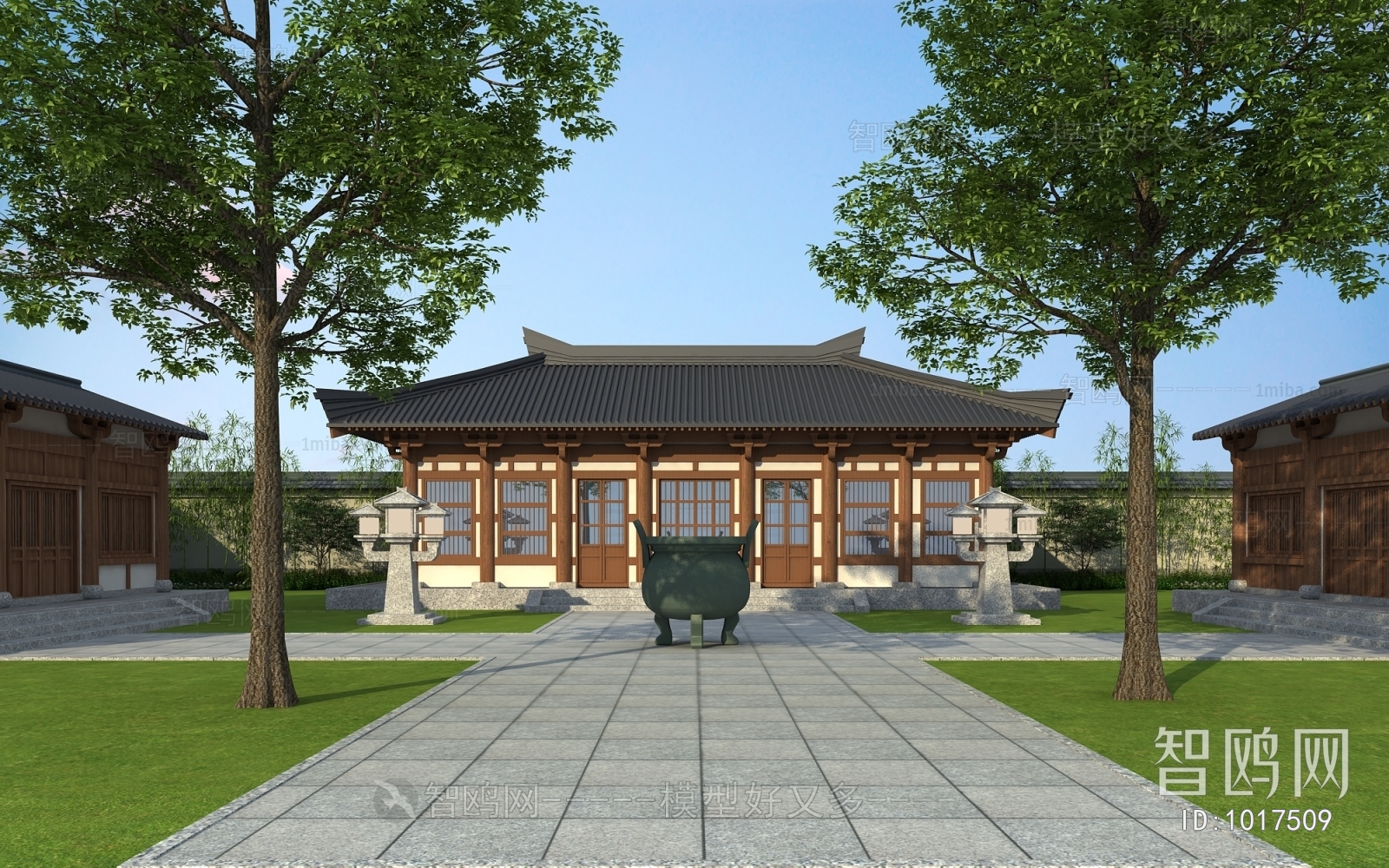 Chinese Style Ancient Architectural Buildings