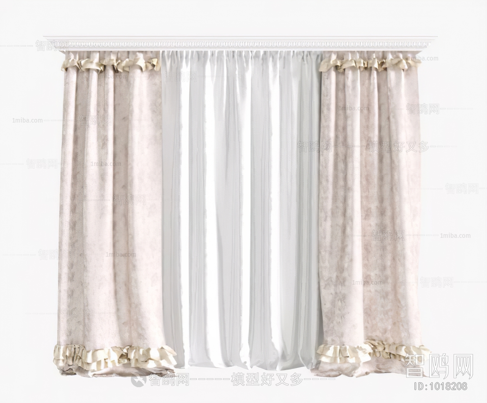 Simple European Style The Curtain