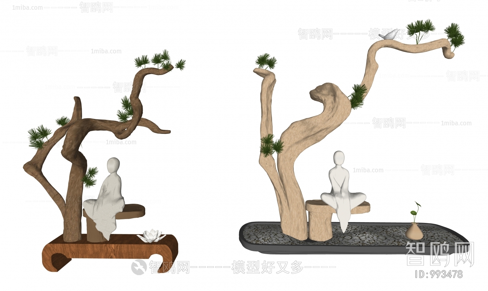 New Chinese Style Decorative Set