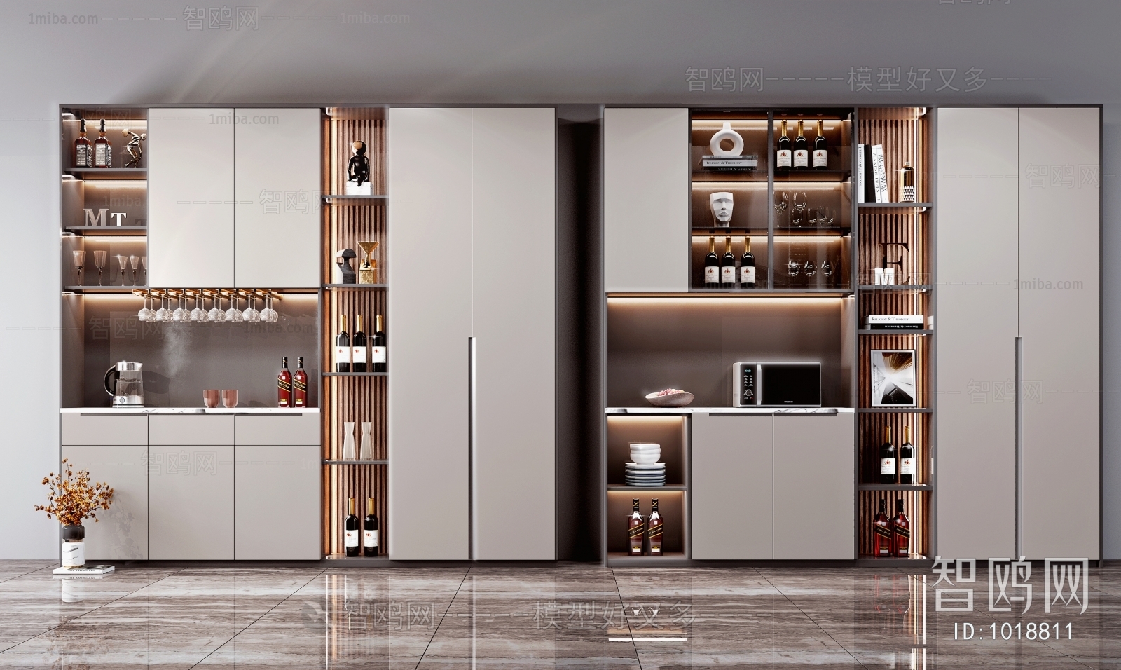 Modern Wine Cabinet