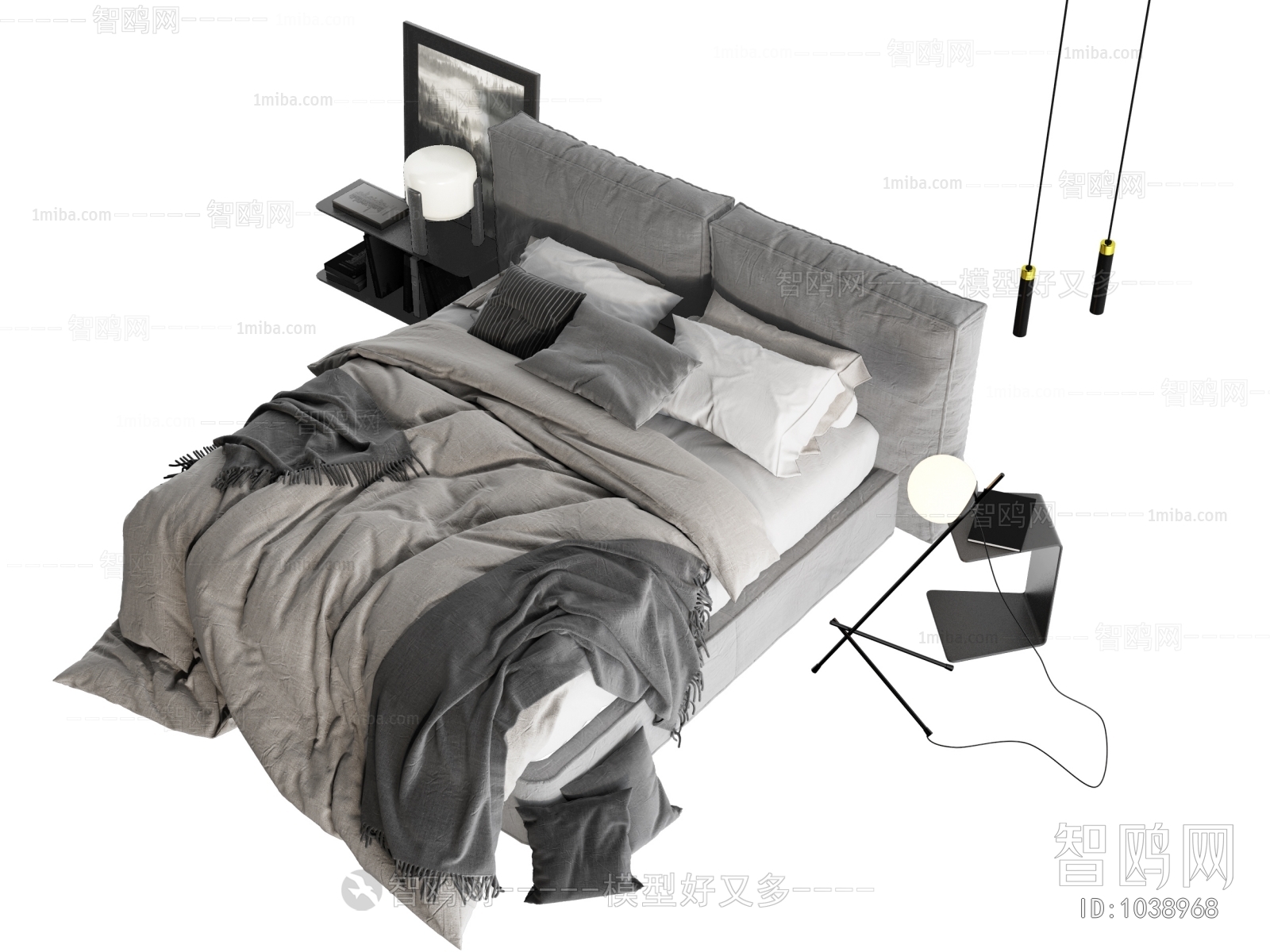 Modern Double Bed