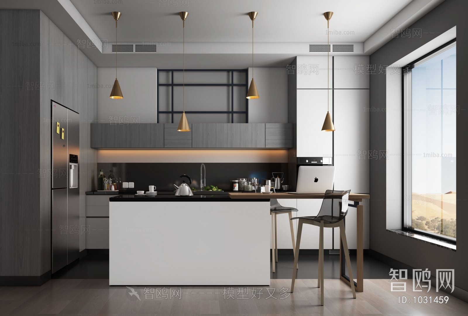 Modern Open Kitchen