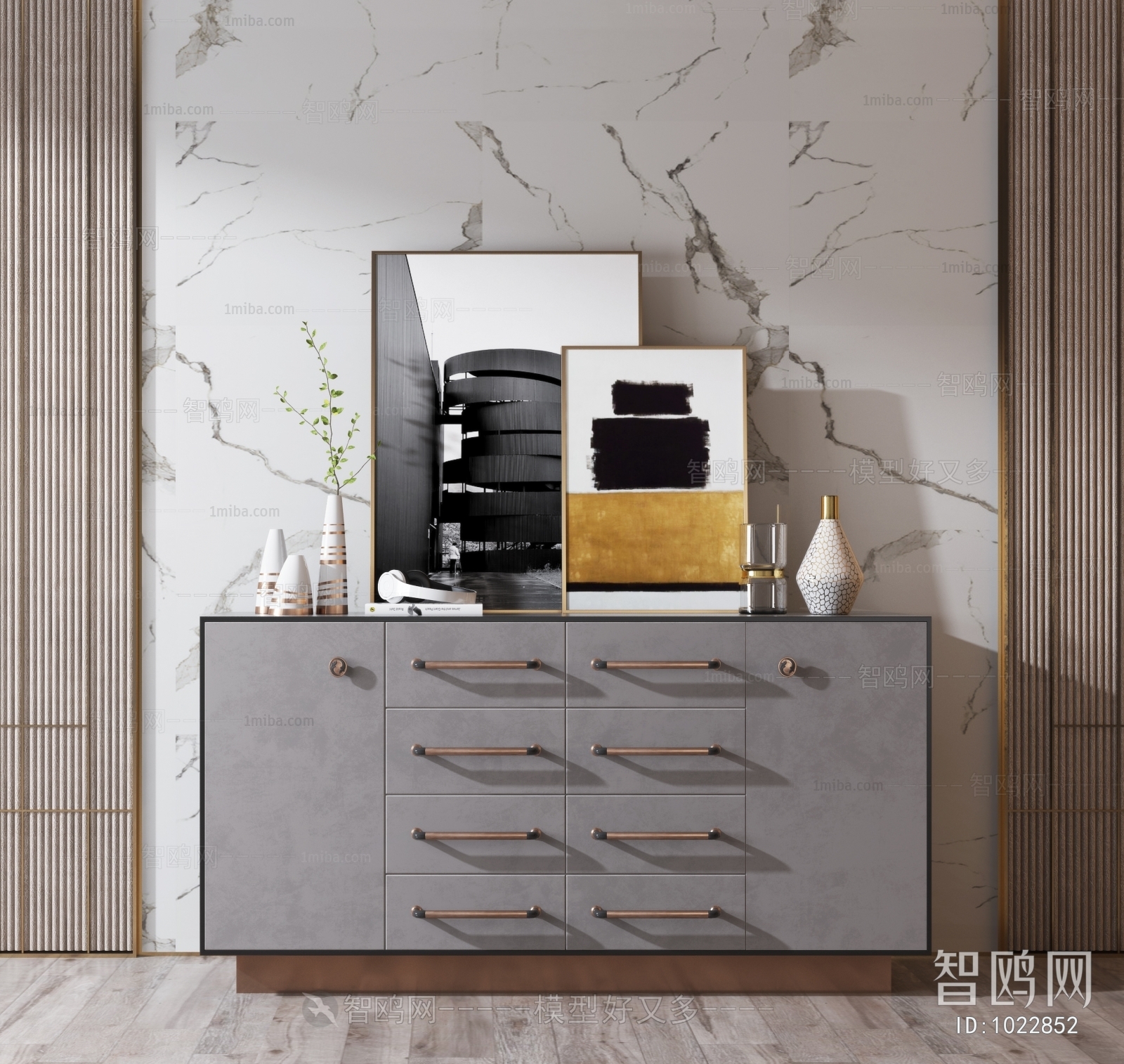 Modern Side Cabinet/Entrance Cabinet