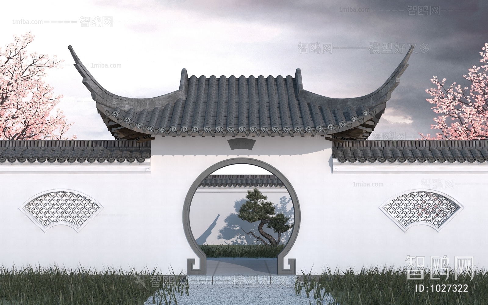 Chinese Style Building Component