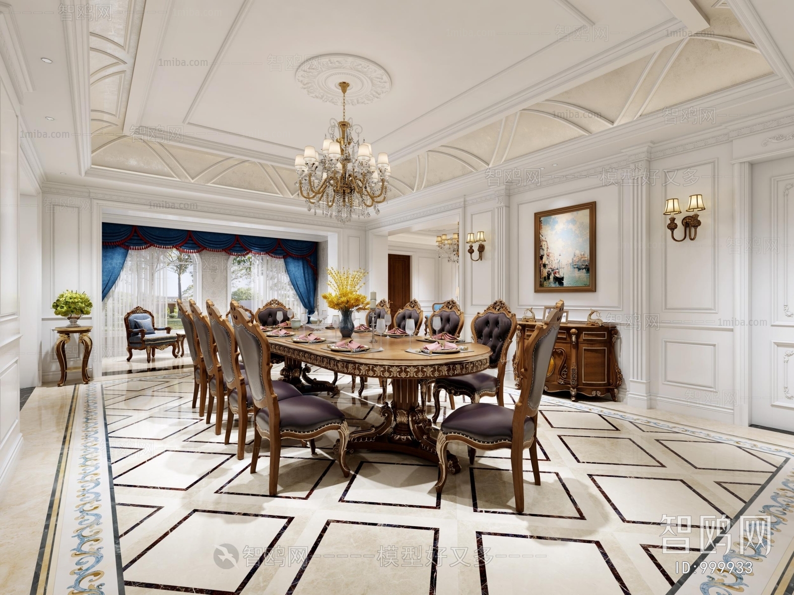 European Style Dining Room