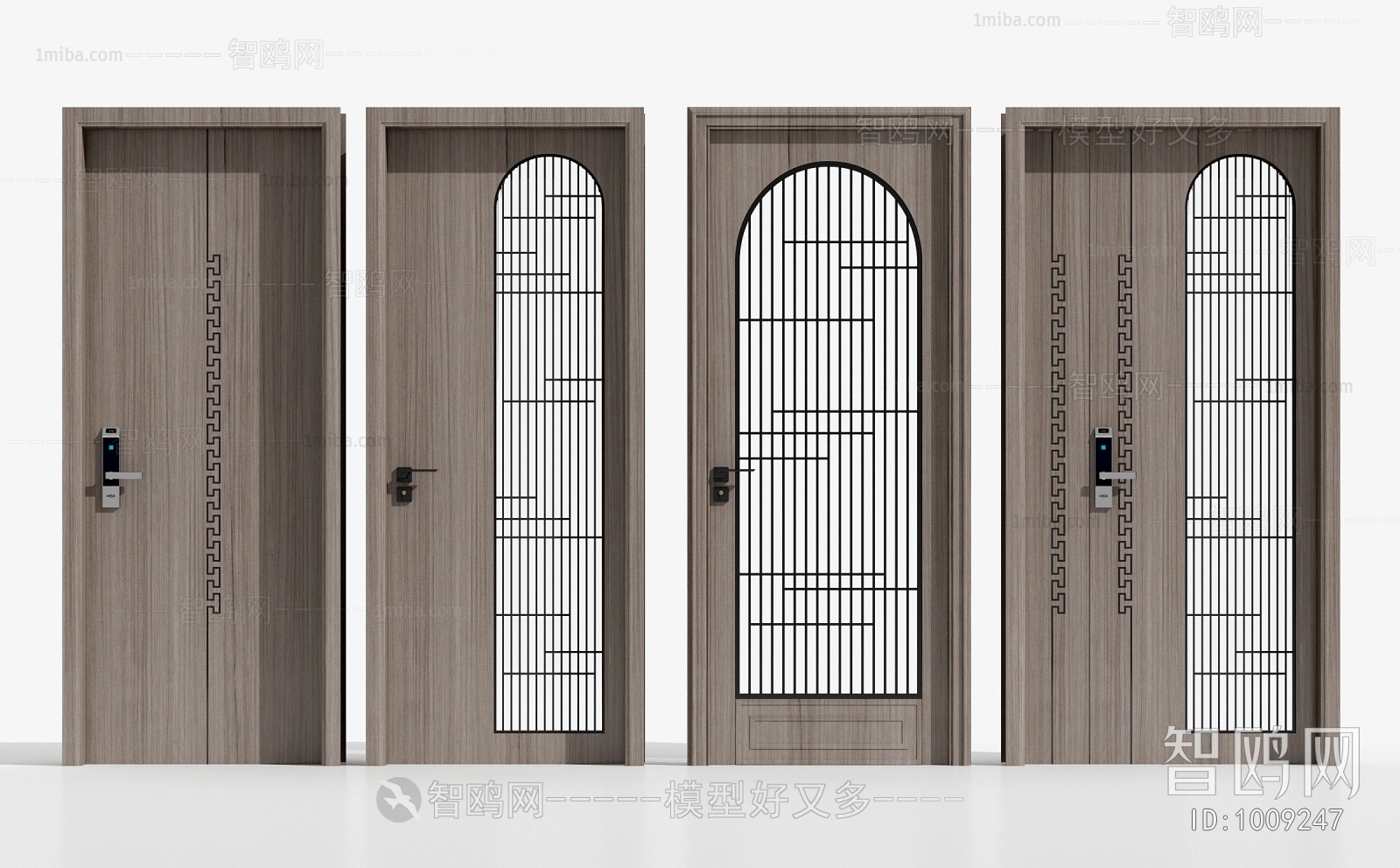 New Chinese Style Entrance Door