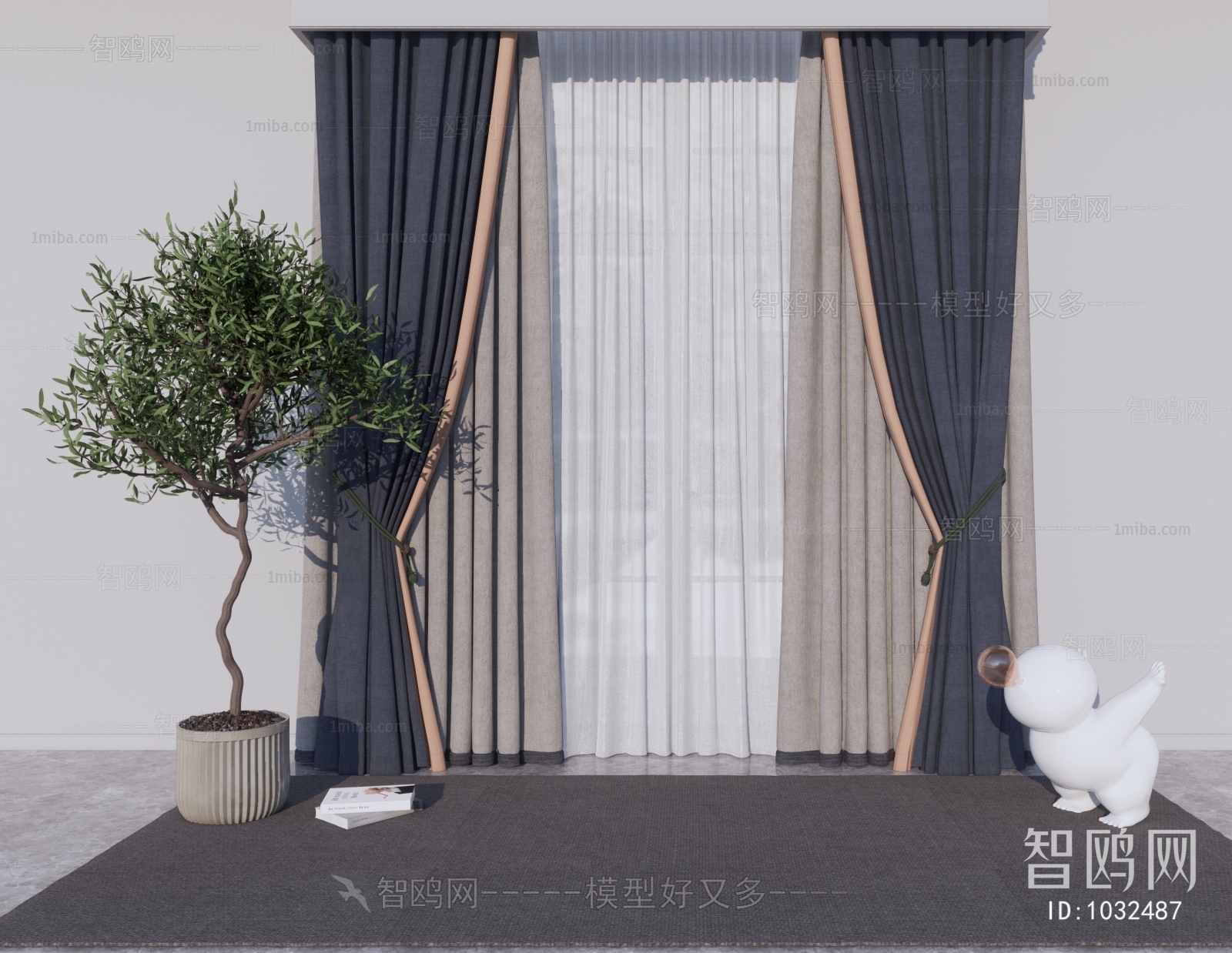 New Chinese Style The Curtain