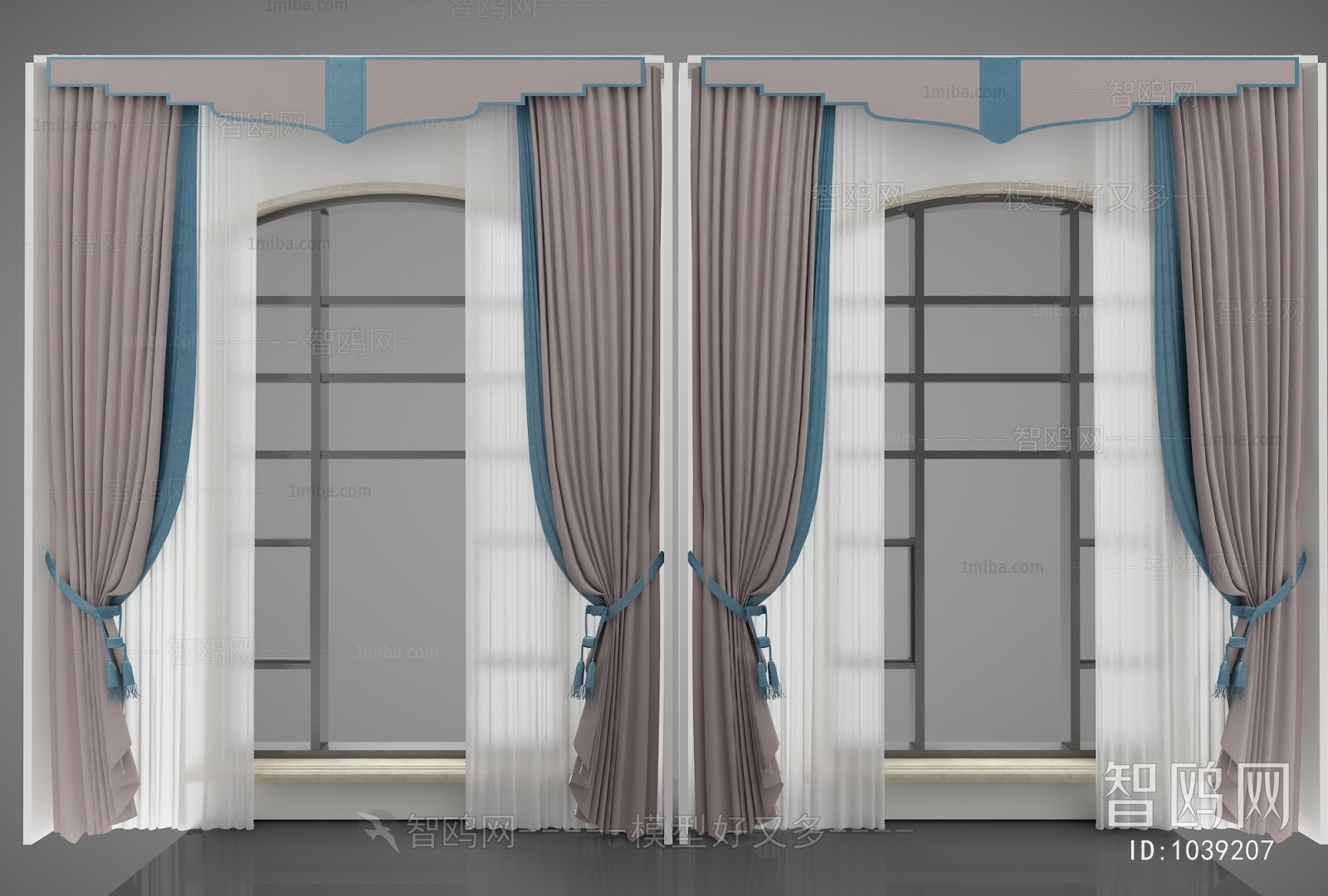 New Chinese Style The Curtain