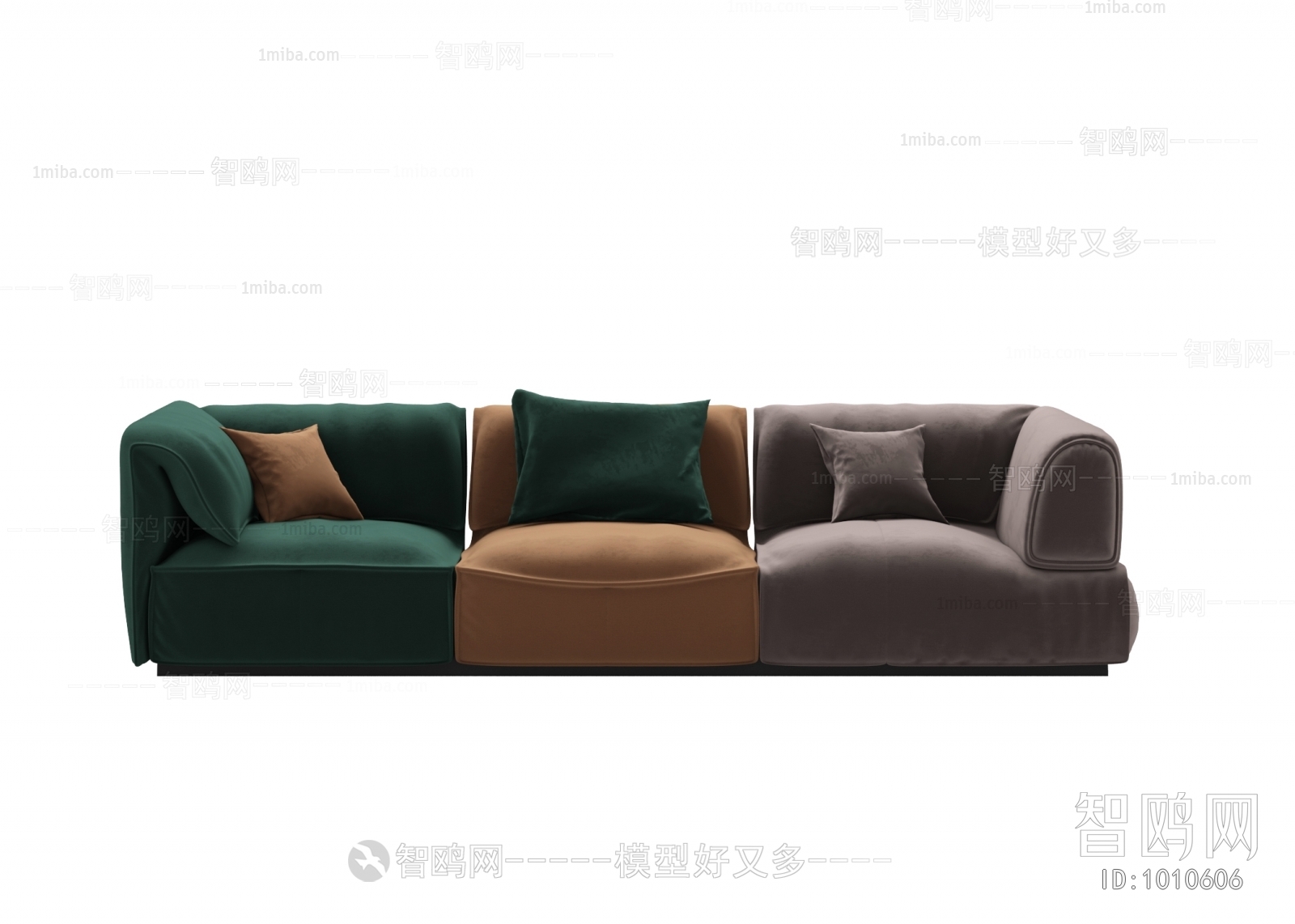 Modern Three-seat Sofa