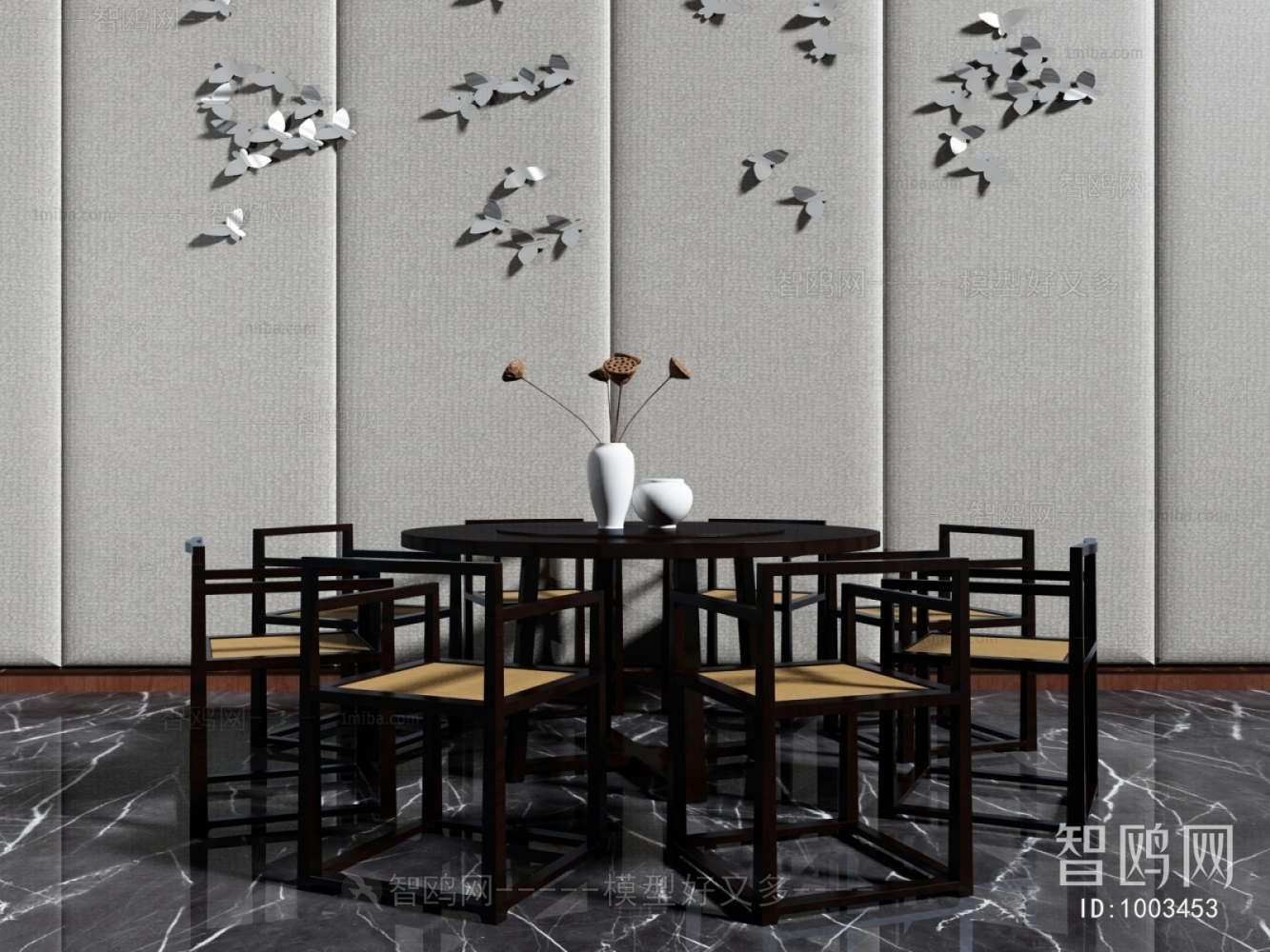 New Chinese Style Dining Table And Chairs