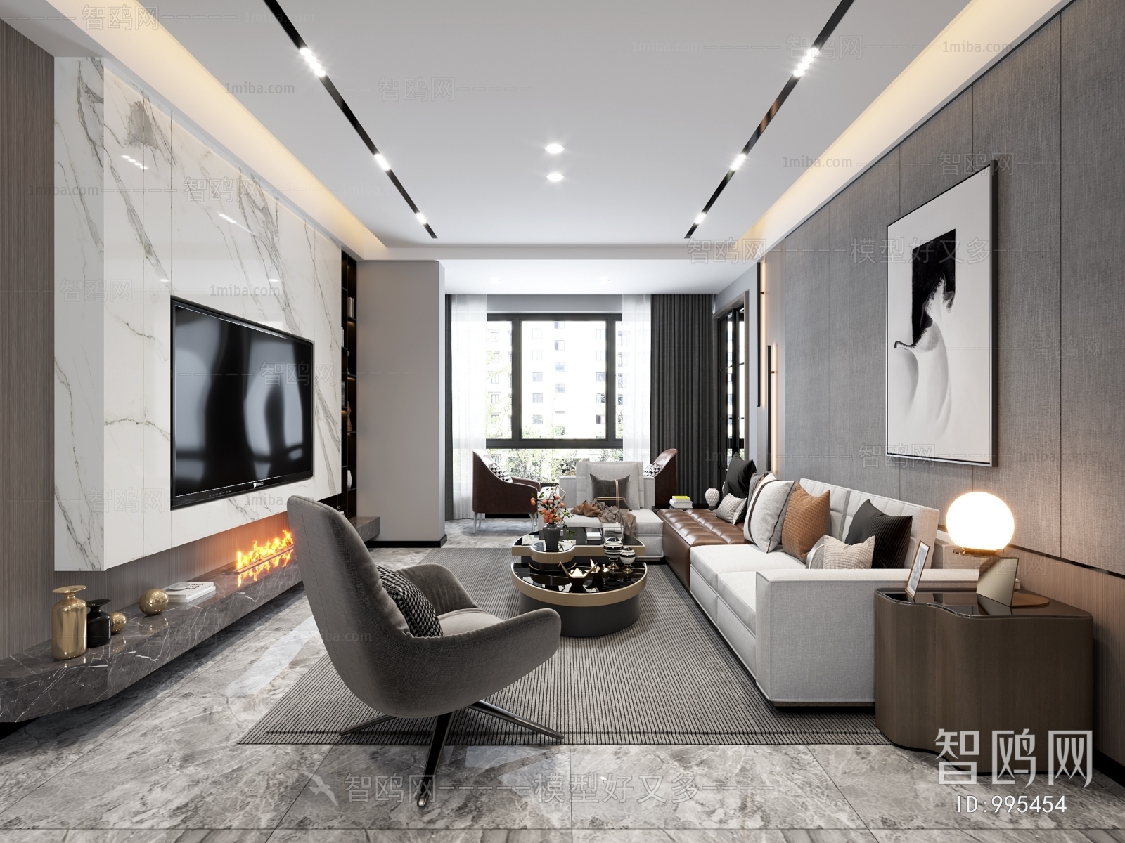 Modern A Living Room