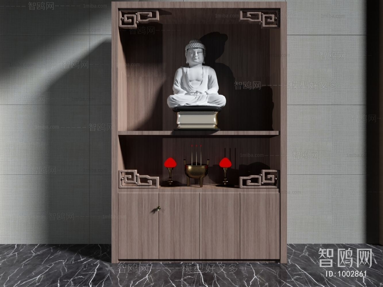 New Chinese Style Buddhist Niche