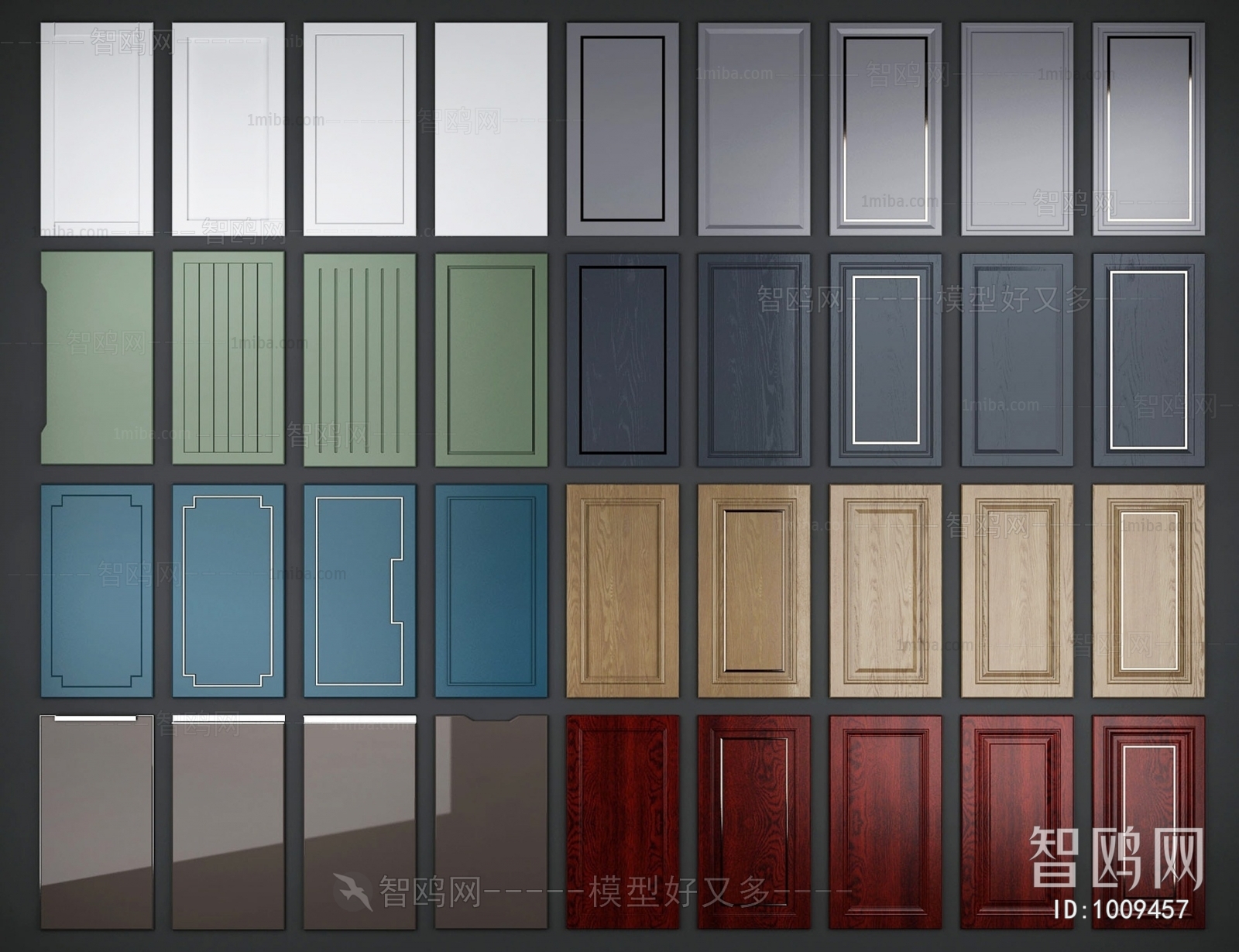 New Chinese Style Door Panel